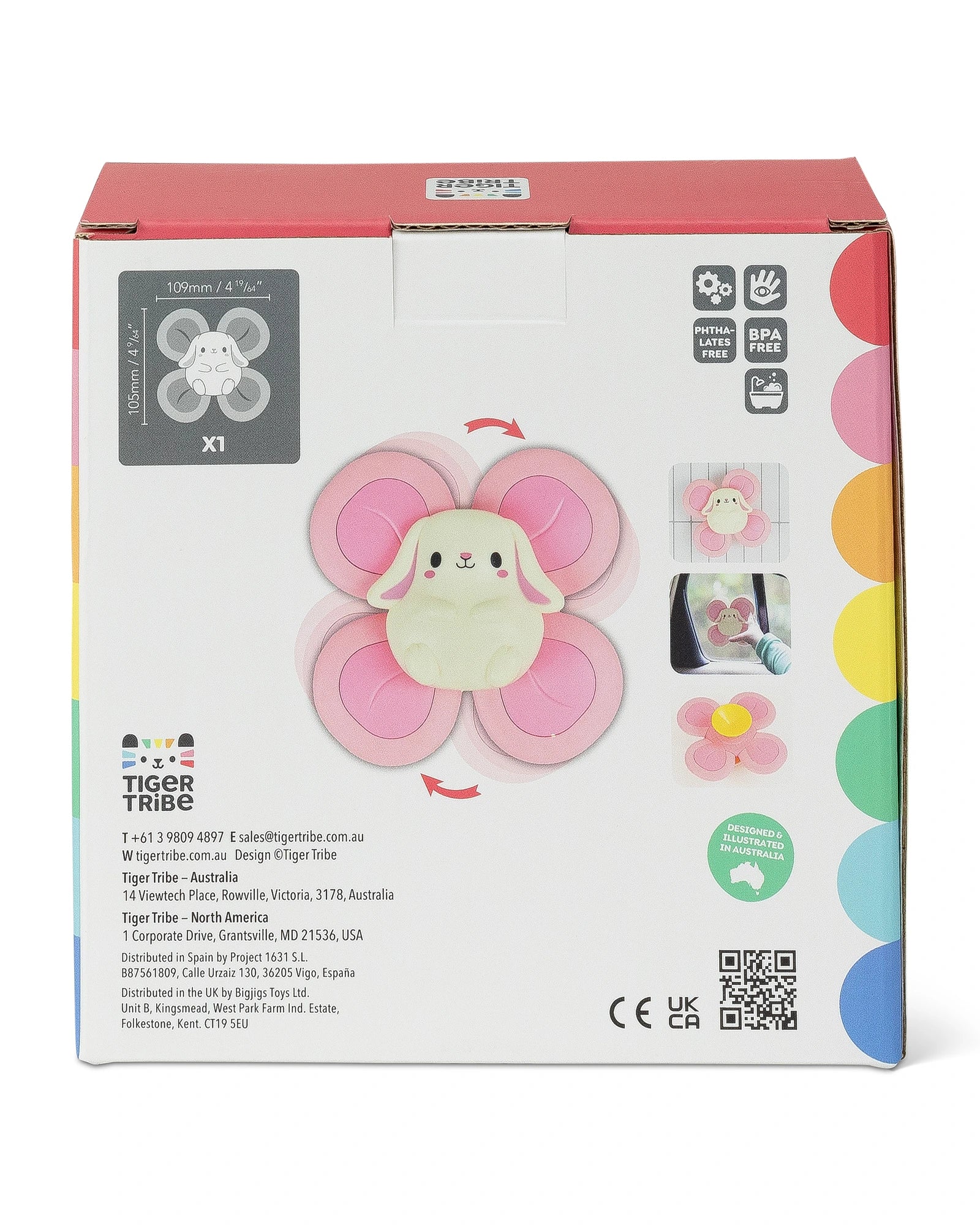 Tiger Tribe Sensory Spinner - Bunny - Image 9