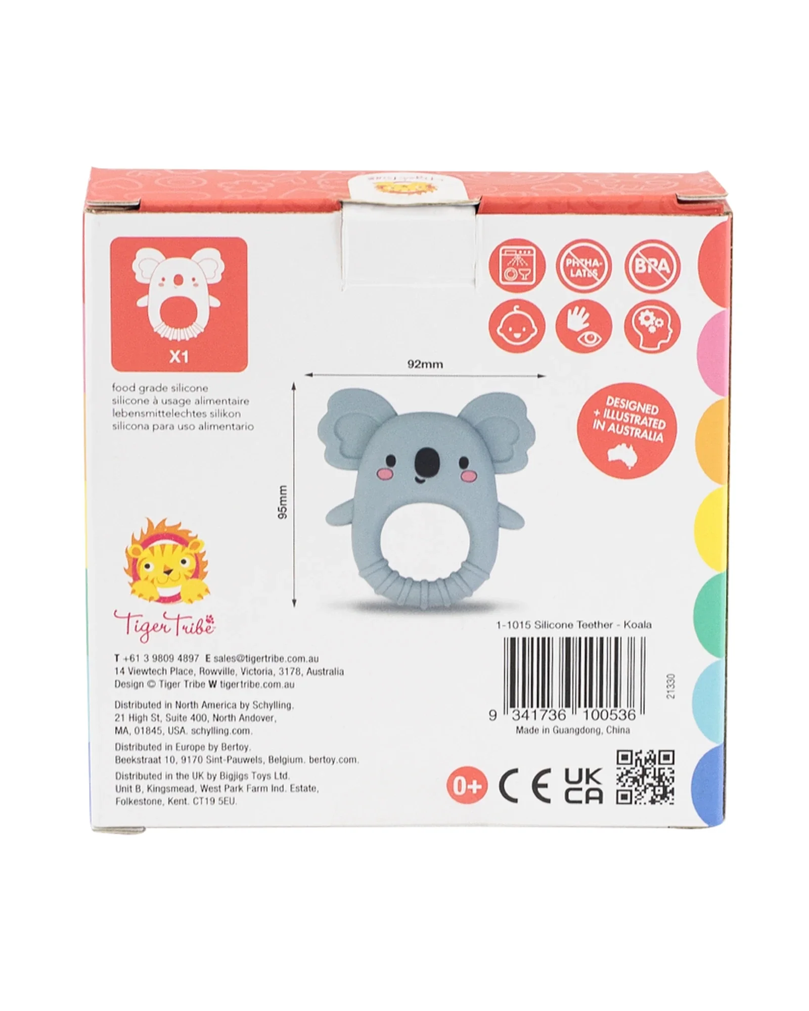 Tiger Tribe Silicone Teether Koala - Image 9