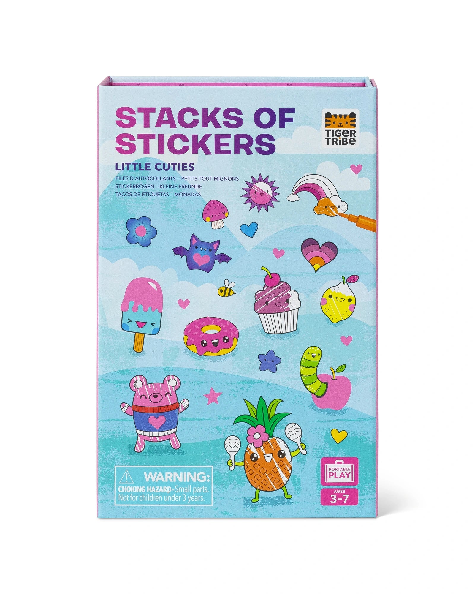Tiger Tribe Stacks Of Stickers Little Cuties
