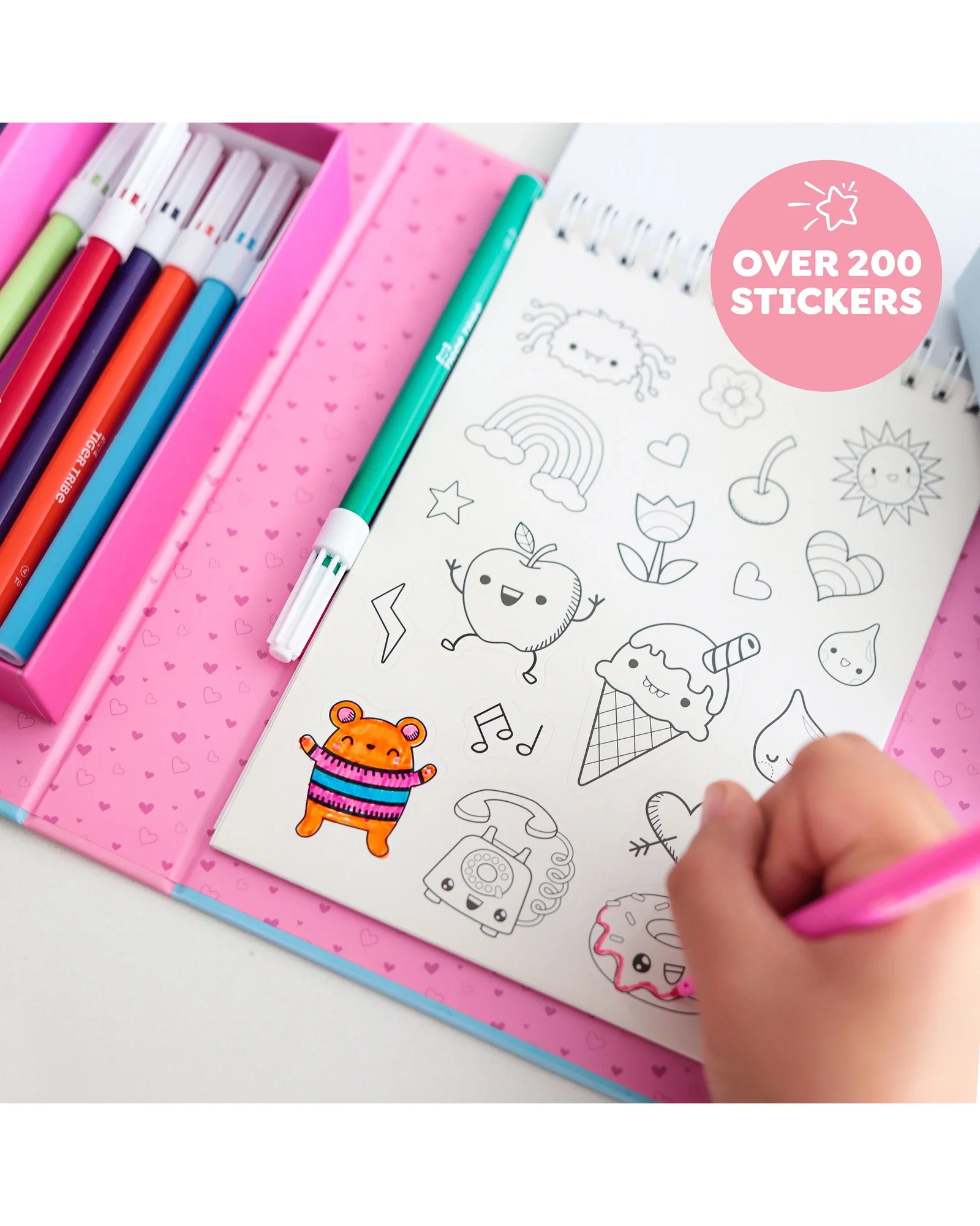 Tiger Tribe Stacks Of Stickers Little Cuties - Image 11