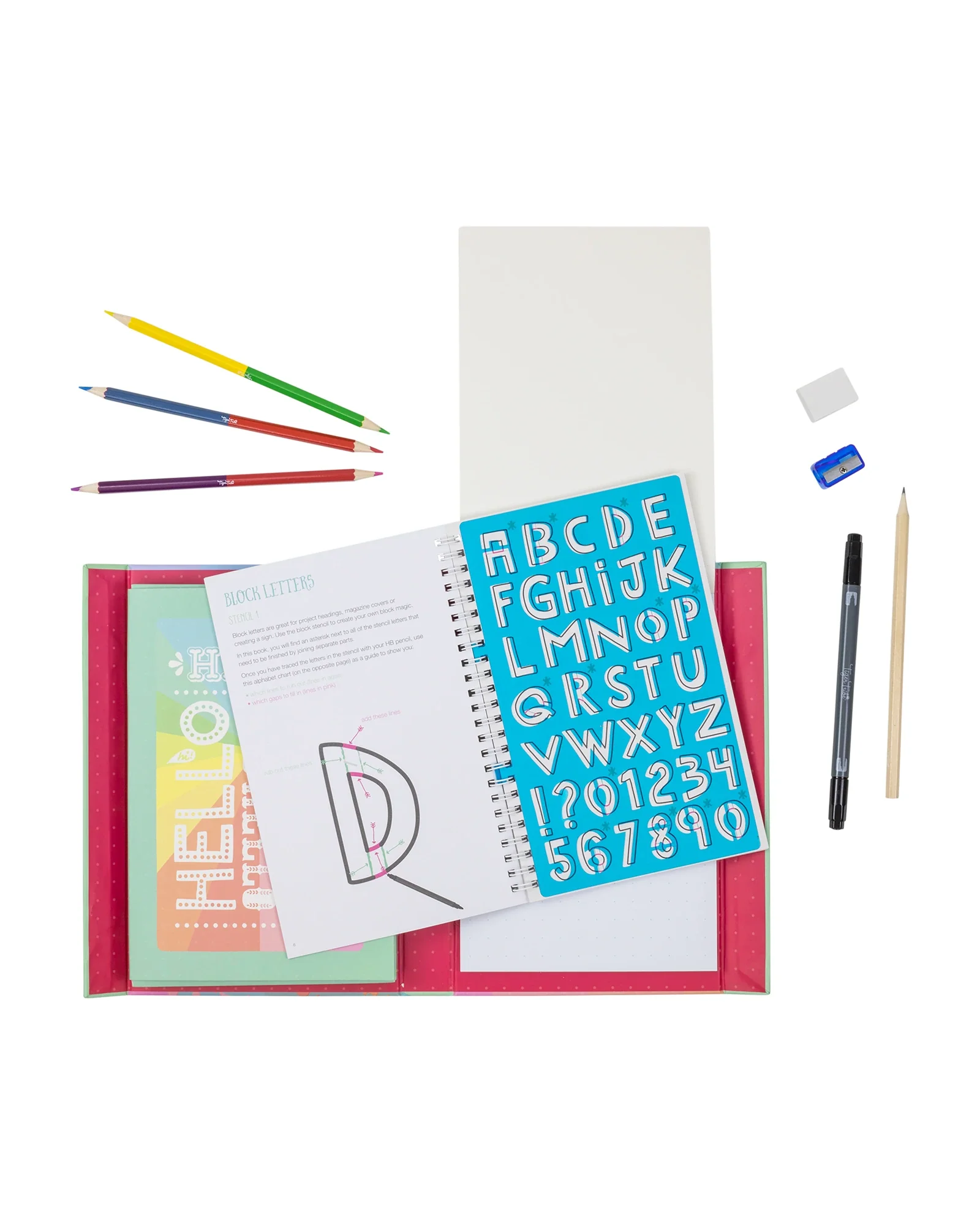 Tiger Tribe The Lovely Book Of Lettering - Image 8