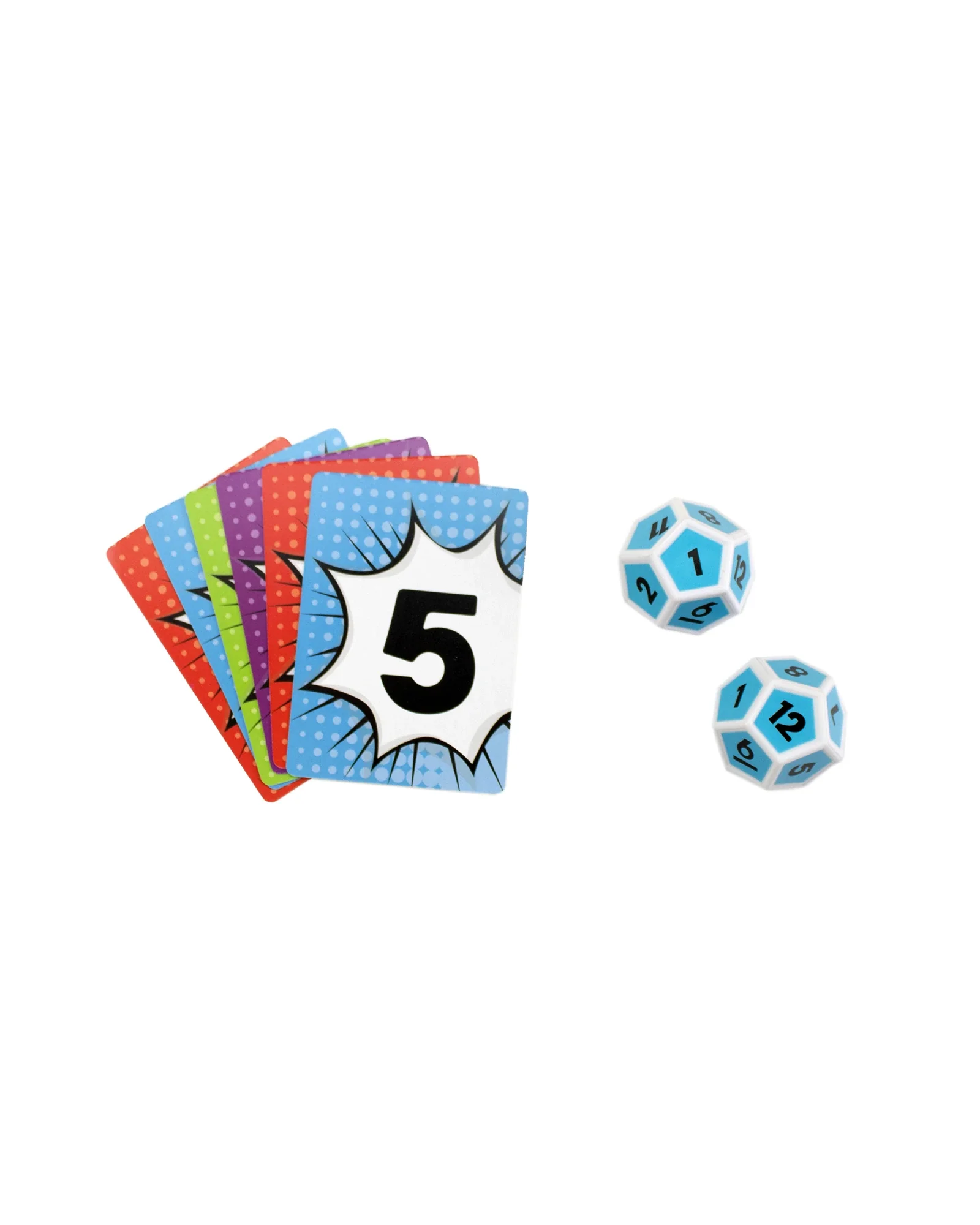 Tinned Game Scholastic Math Match Dice and Card Game - Image 3