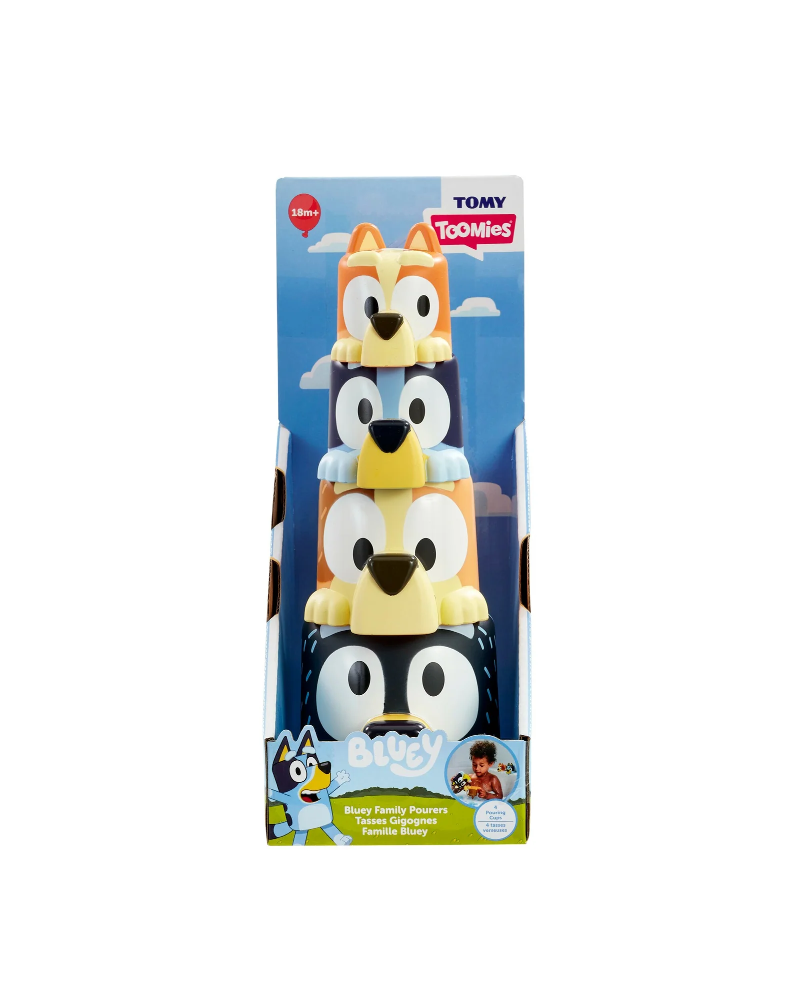 TOMY Blueys Family Pouring Cups - Image 15