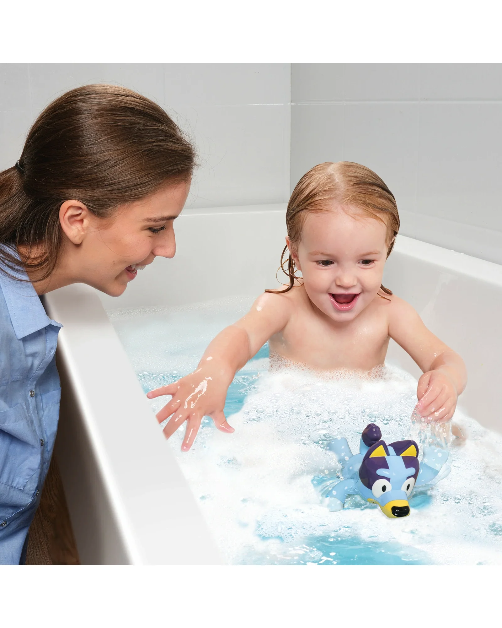 TOMY Swimming Bluey Bath Toy - Image 4