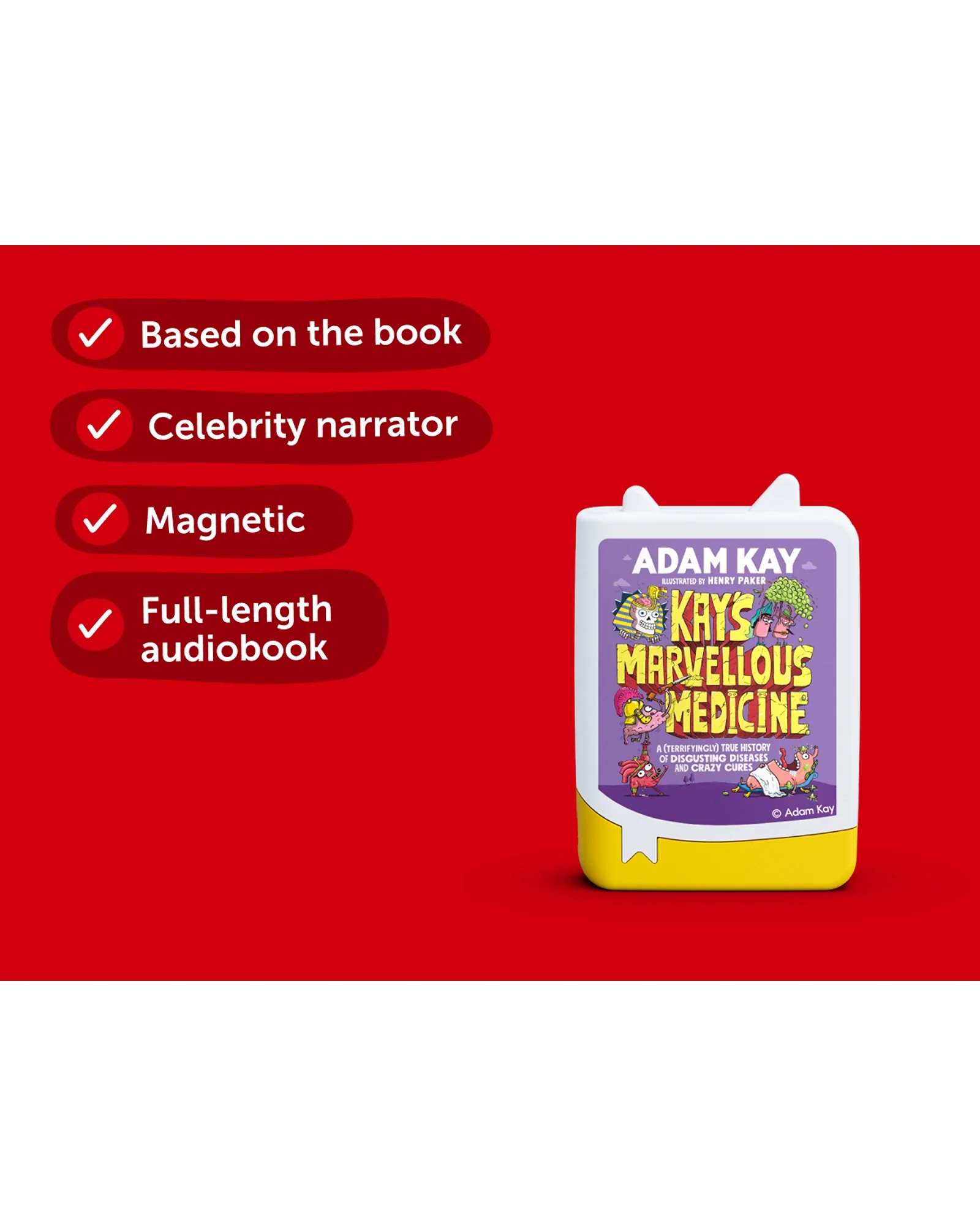 Tonies Adam Kay - Marvellous Medicine Book Tonie - Image 3