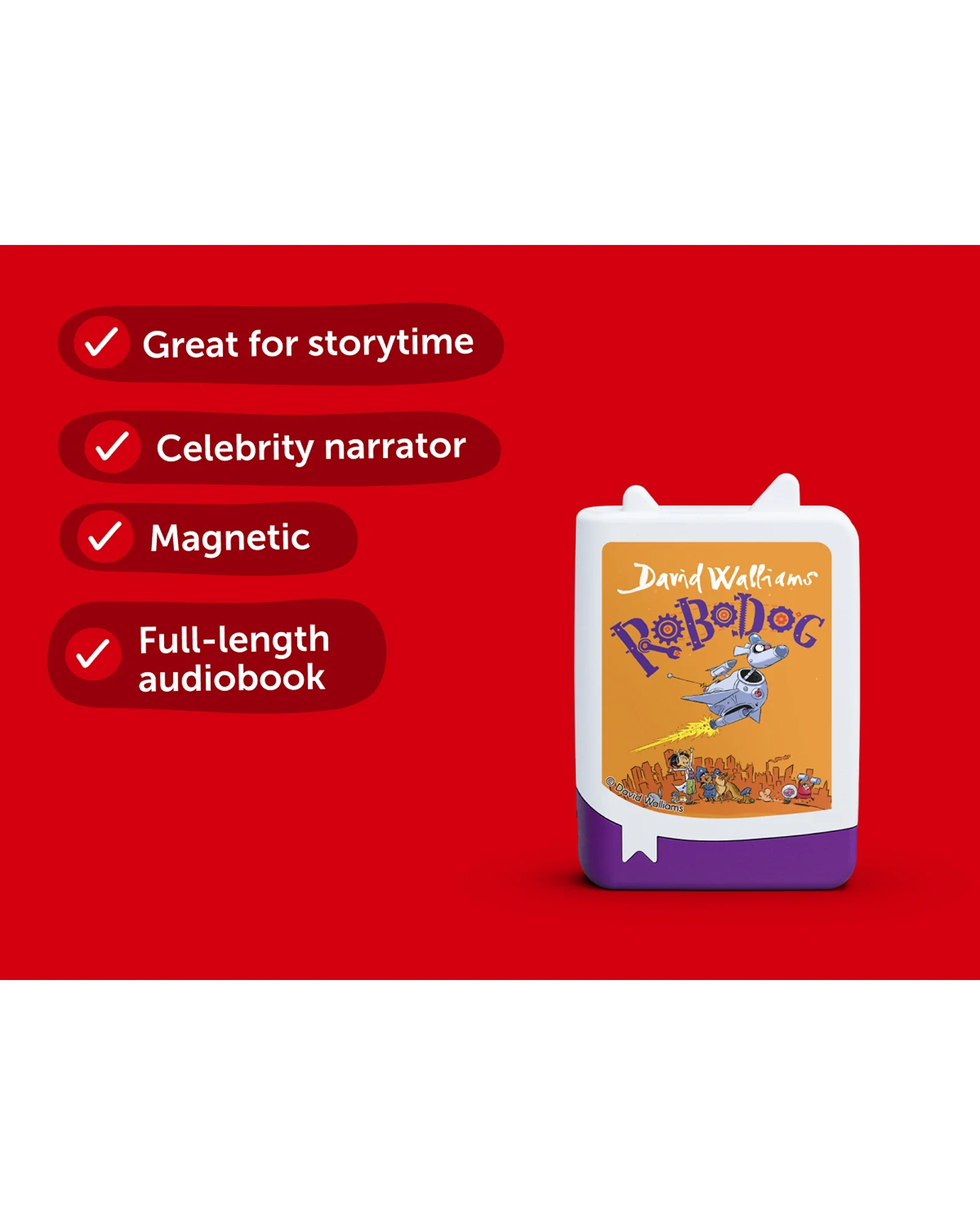 Tonies David Walliams - Robodog Book Pocket Tonie - Image 4