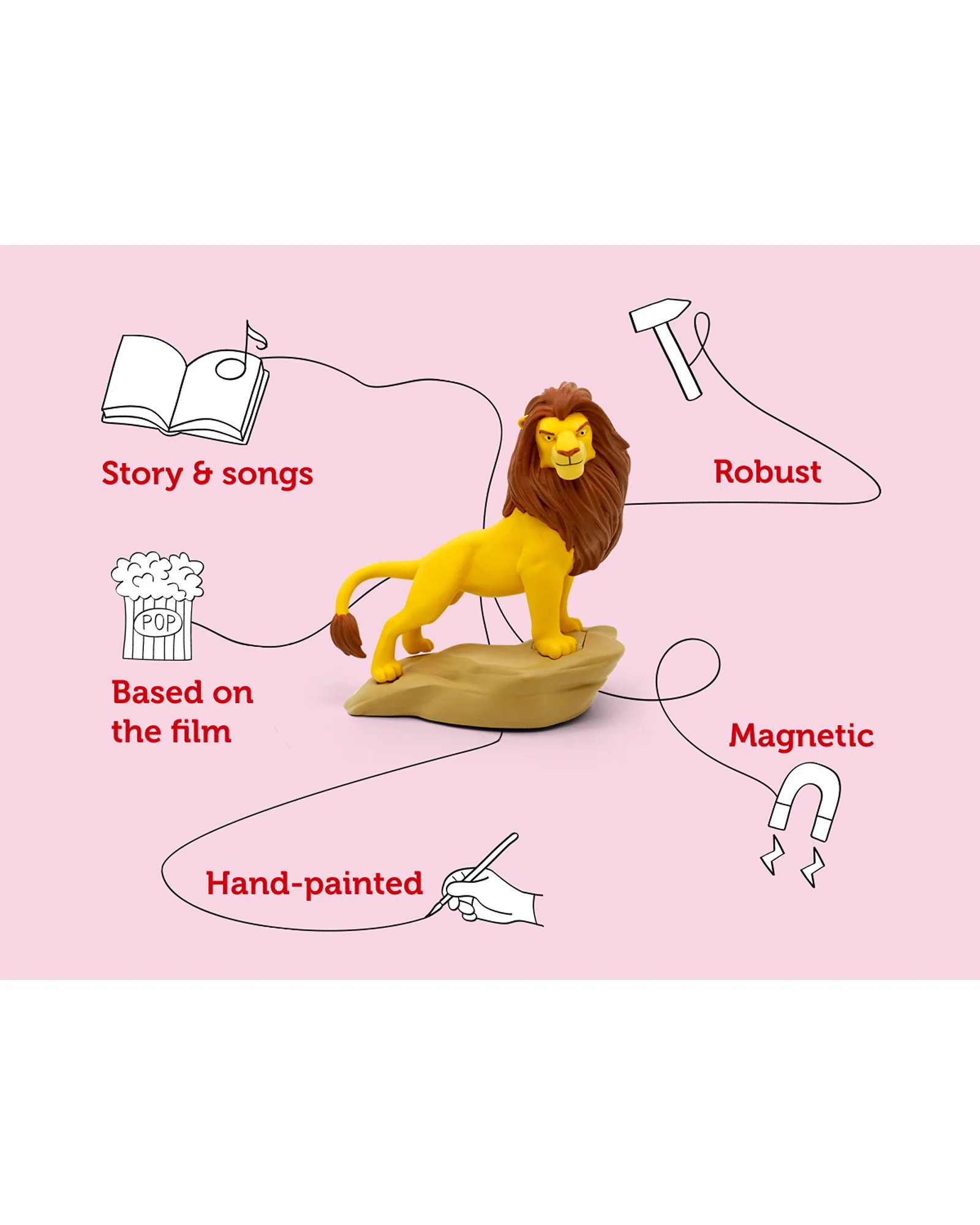 Tonies Disney Lion King Simba Tonie Audio Character - Image 3