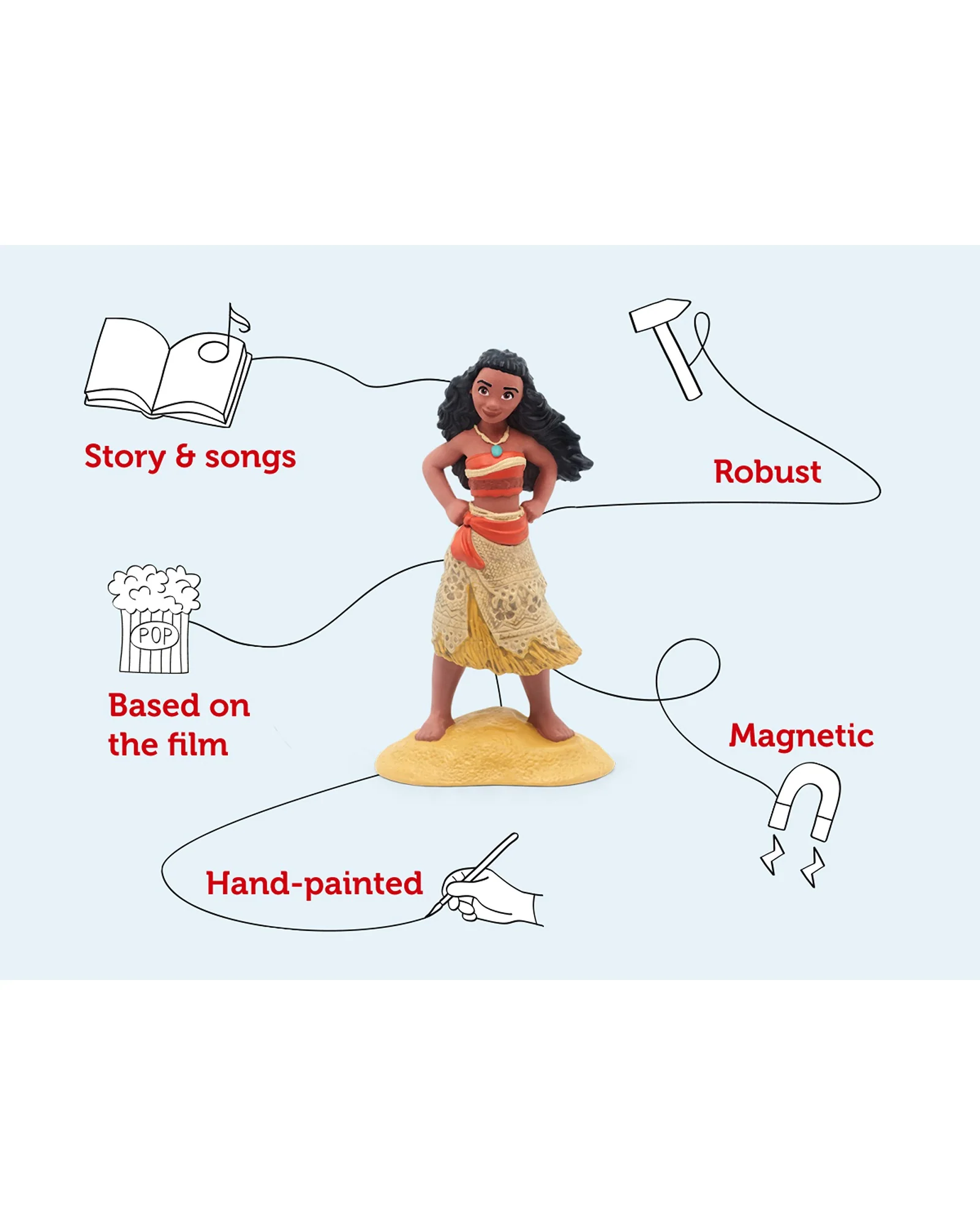 Tonies Disney Moana Tonie Audio Character - Image 3