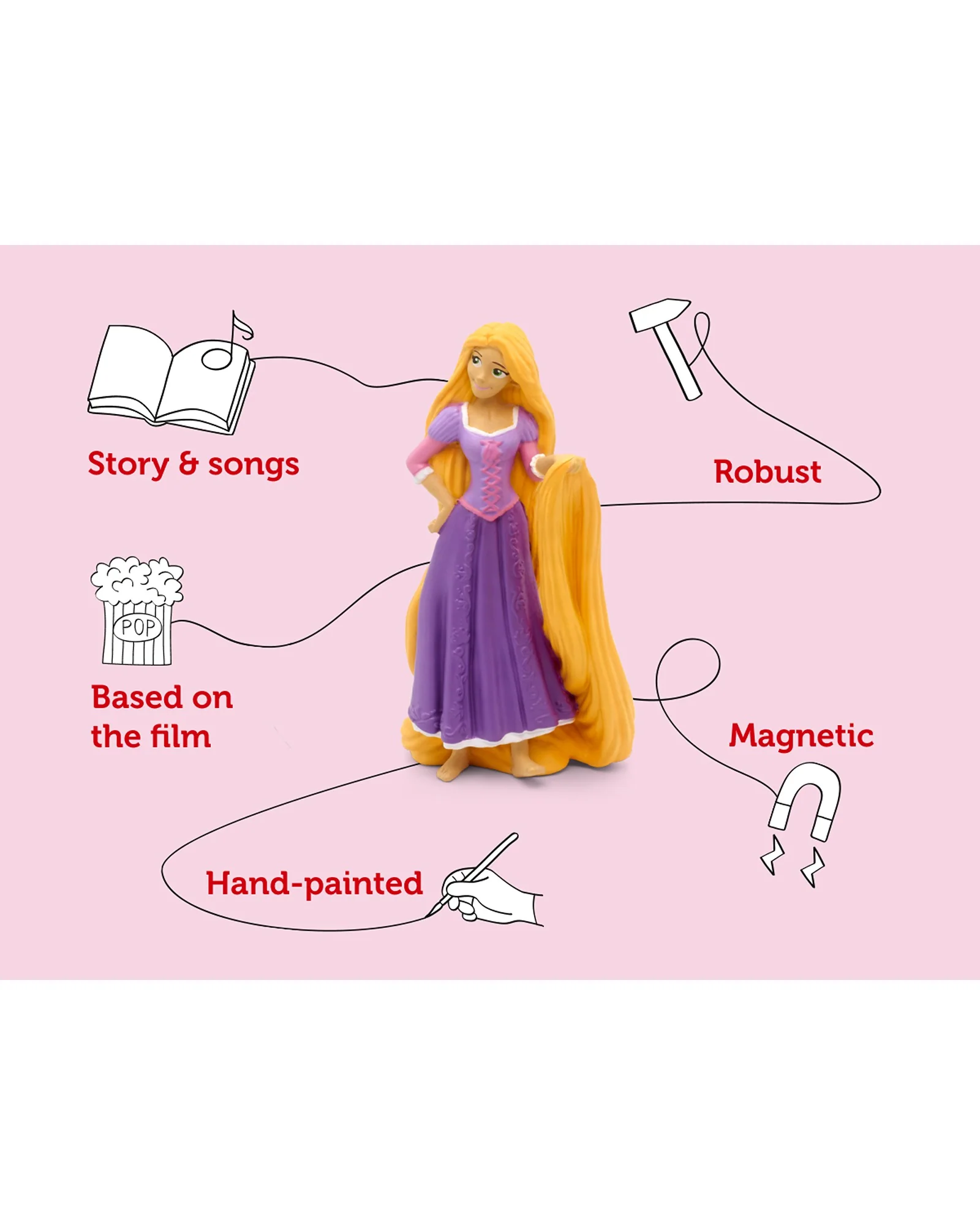Tonies Disney Tangled Tonie Audio Character - Image 3