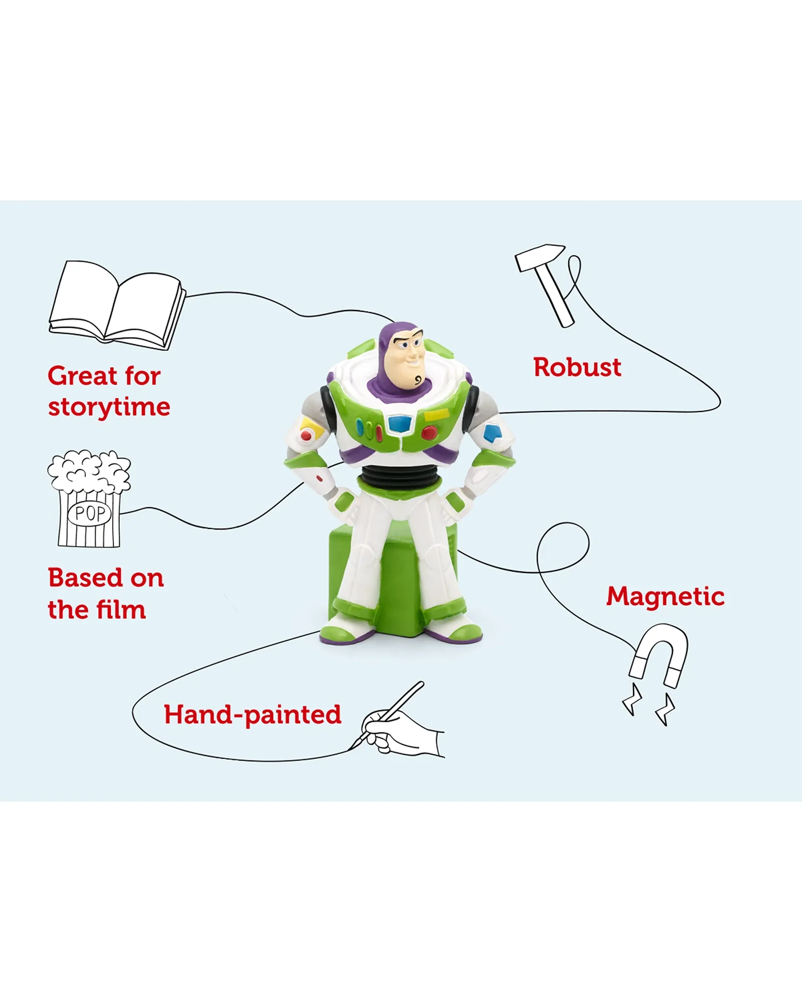 Tonies Disney - Toy Story 2 Buzz Tonie Audio Character - Image 3