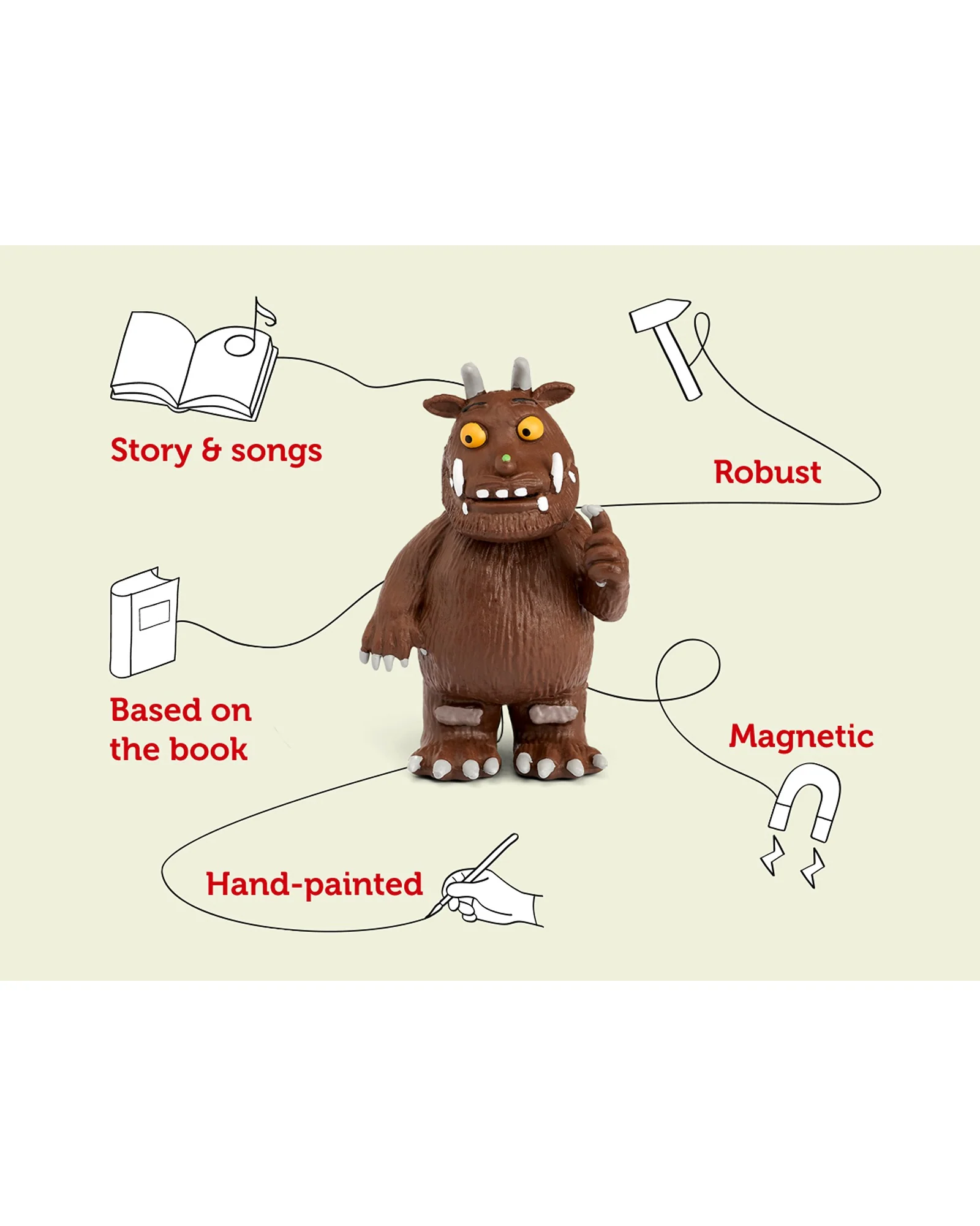 Tonies Julia Donaldson The Gruffalo Tonie Audio Character - Image 3