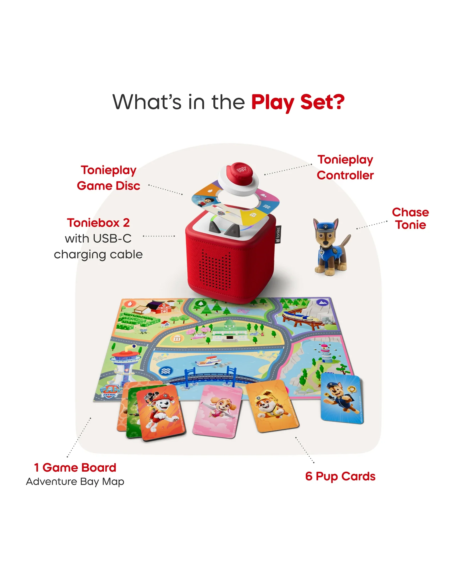 Tonies PAW Patrol Toniebox 2 Full Play Set - Sky Blue - Image 3