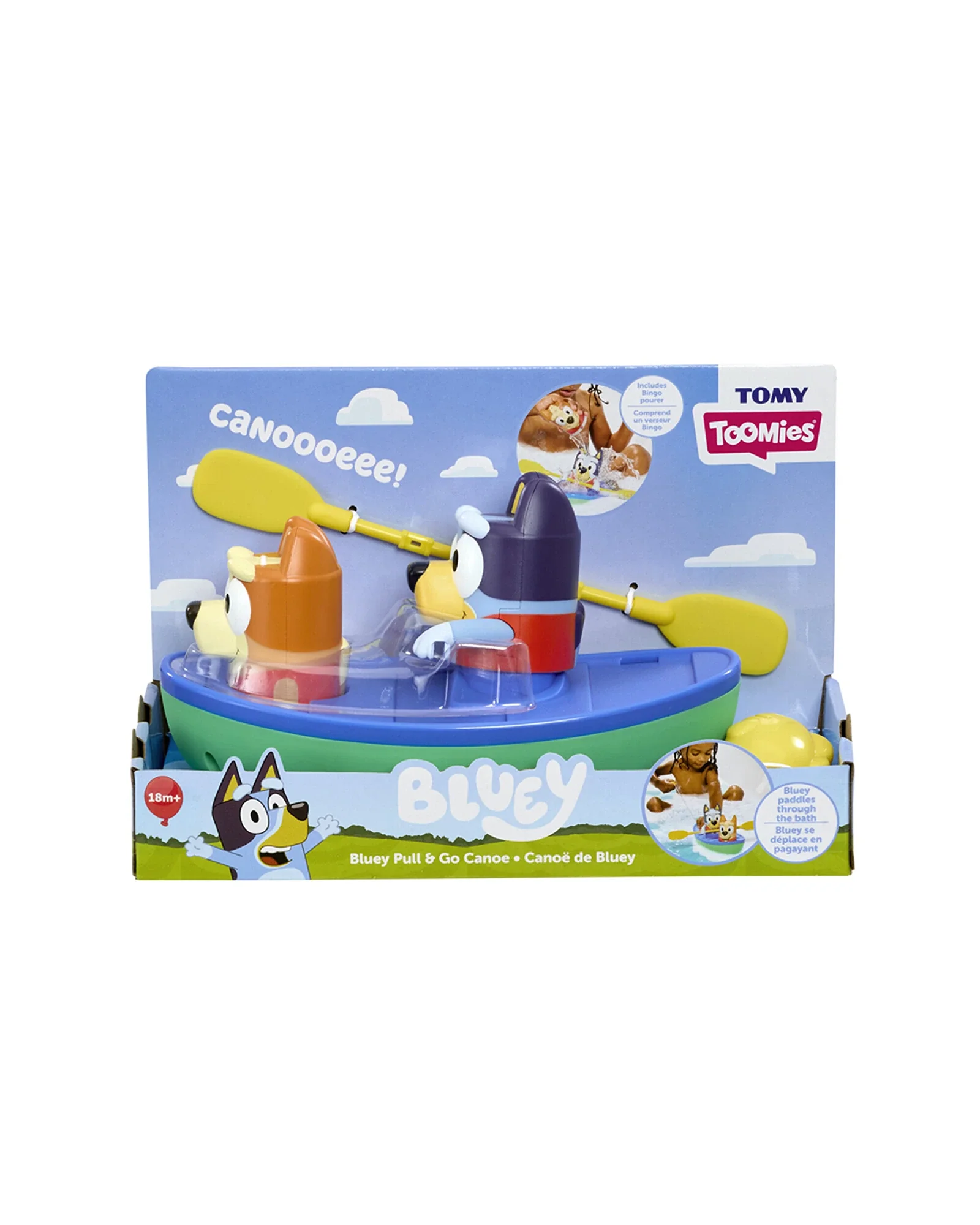 Tomy Blueys Paddling Canoe - Image 2