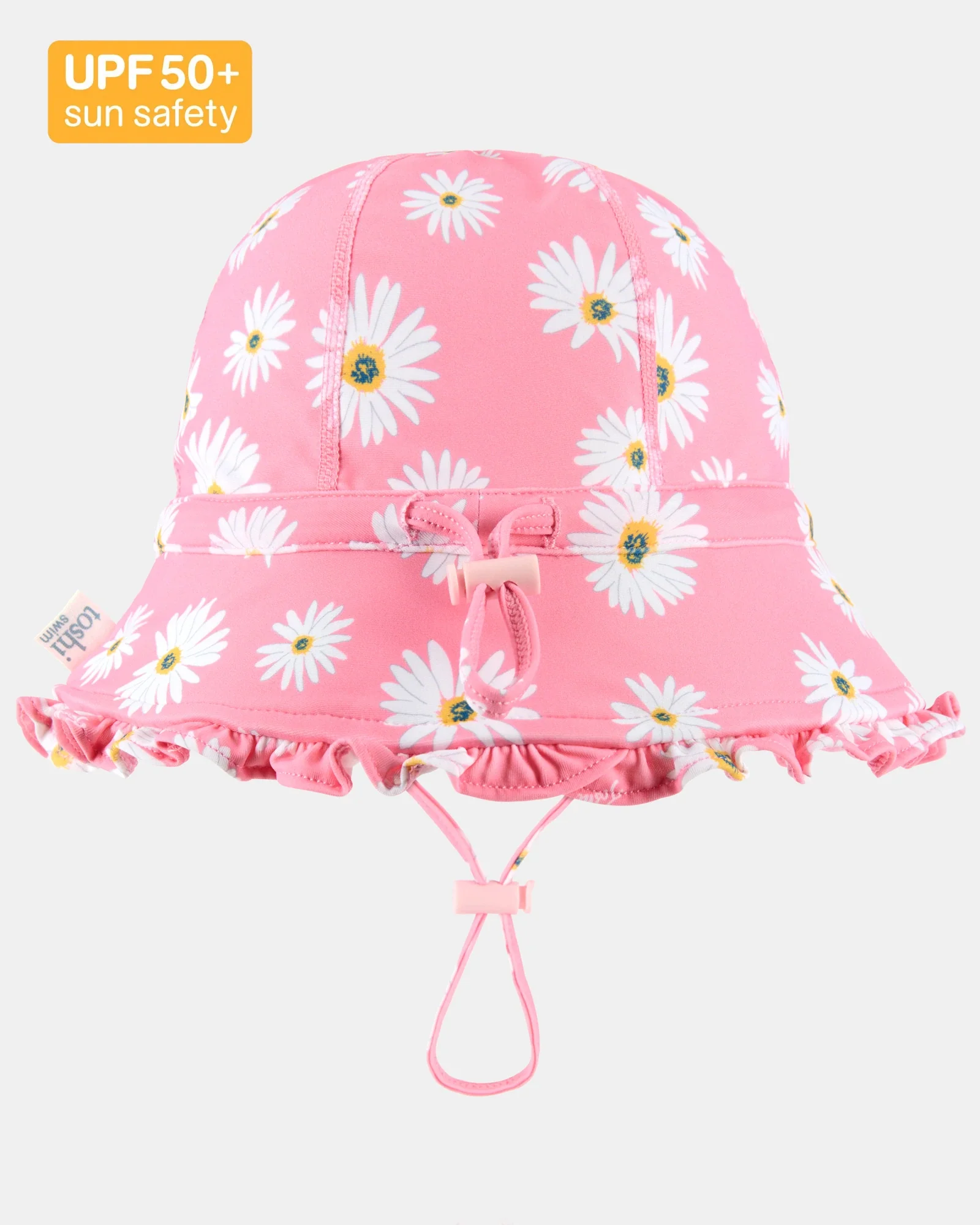 Toshi Swim Bell Hat Ripple - Daisy Watermelon M