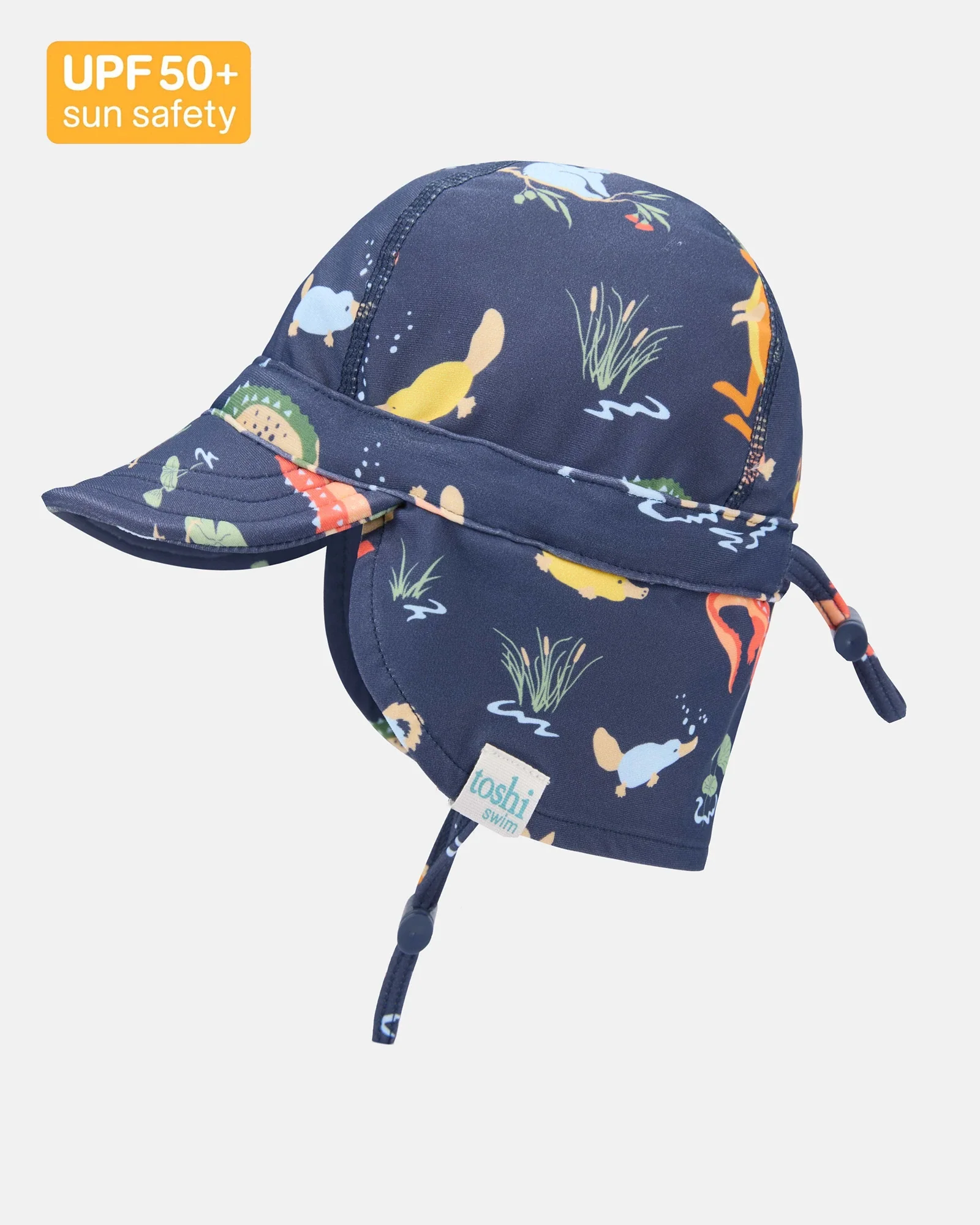 Toshi Swim Flap Cap Paradise - Kakadu Moonlight XS