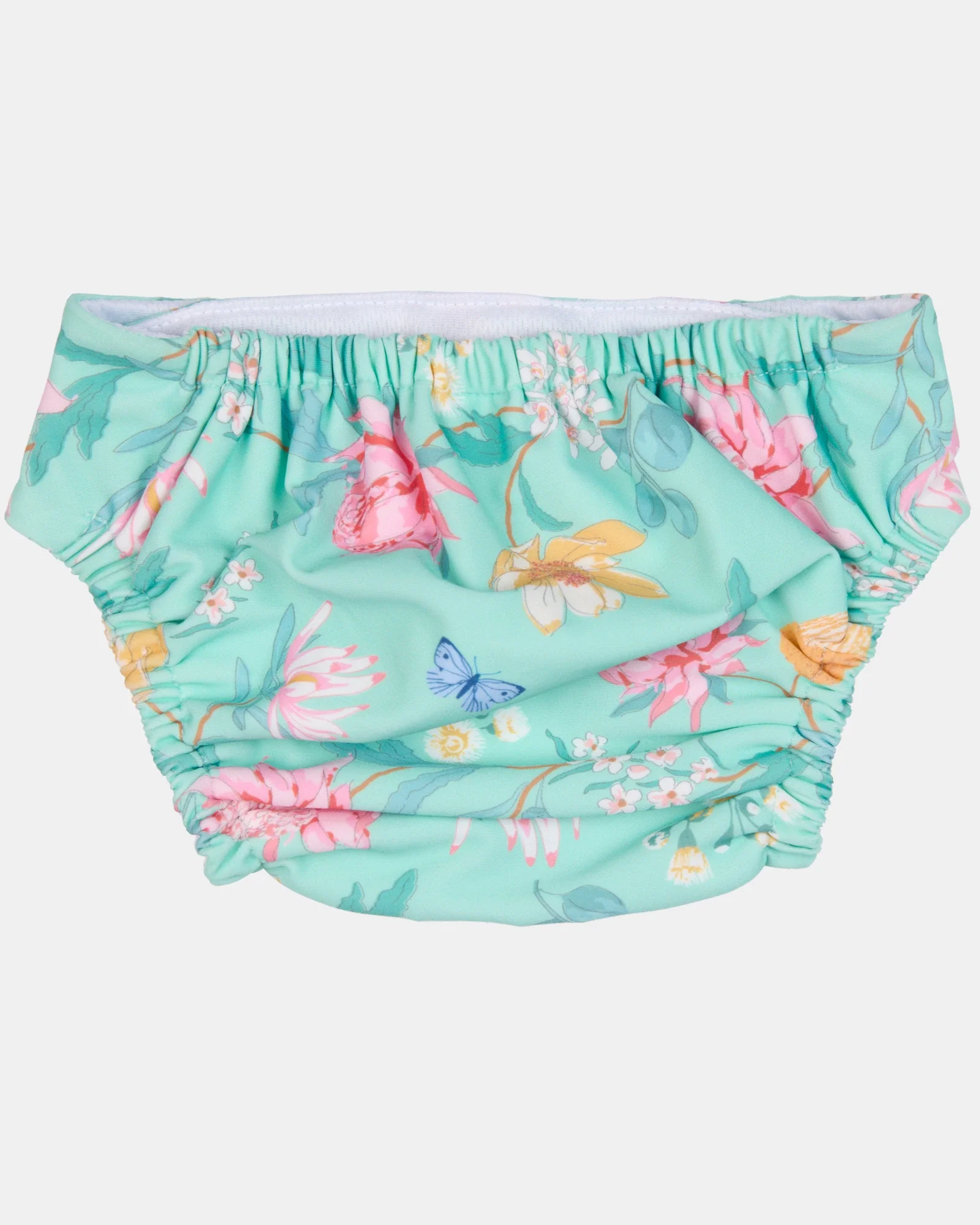 Toshi Swim Nappy Paradise - Waratah Mint 1-2 - Image 2