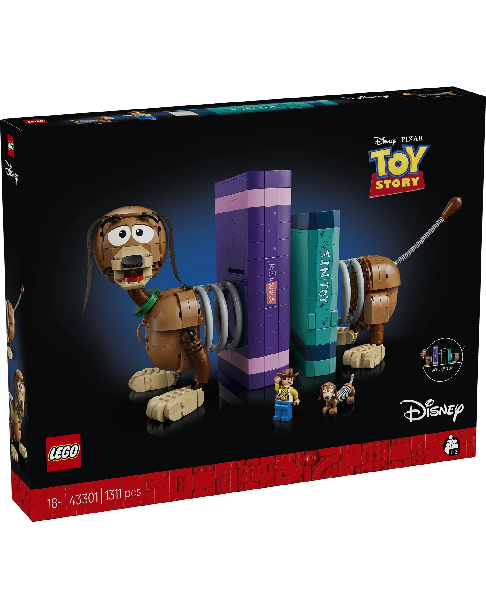 43301 Toy Story Slinky Dog Bookends - Image 5