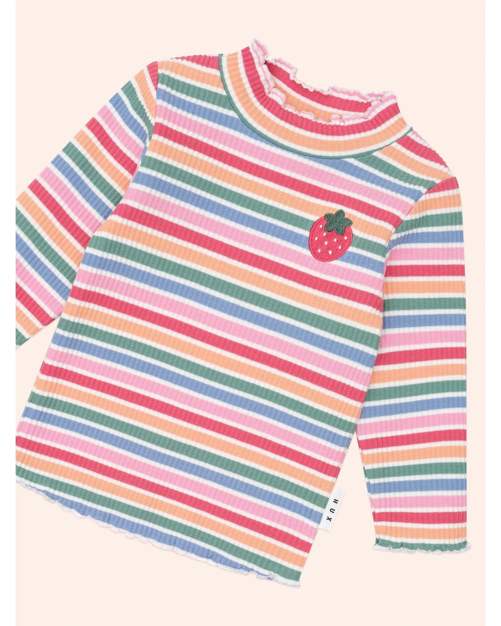 Tutti Frutti Stripe Rib Skivvy - Multi 6-12M - Image 2