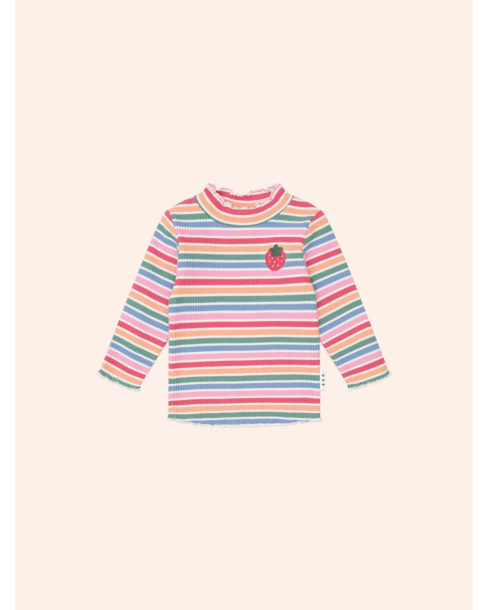 Tutti Frutti Stripe Rib Skivvy - Multi 6-12M - Image 3