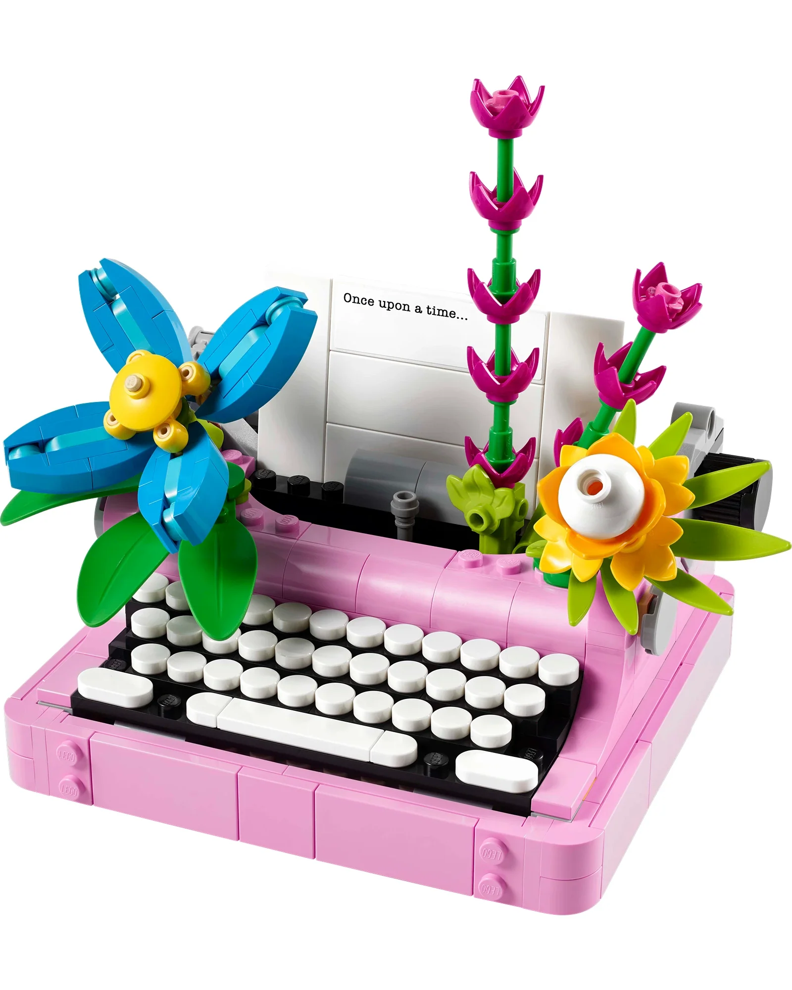 31169 Typewriter with Flowers - Image 3