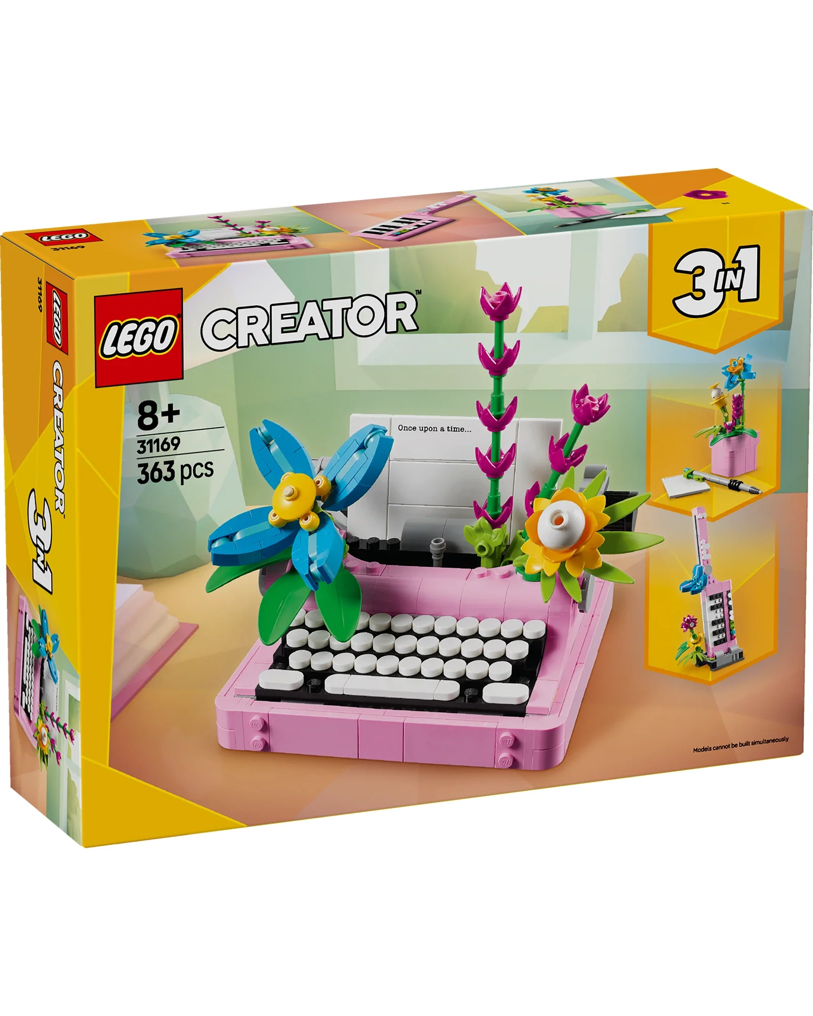 31169 Typewriter with Flowers - Image 4