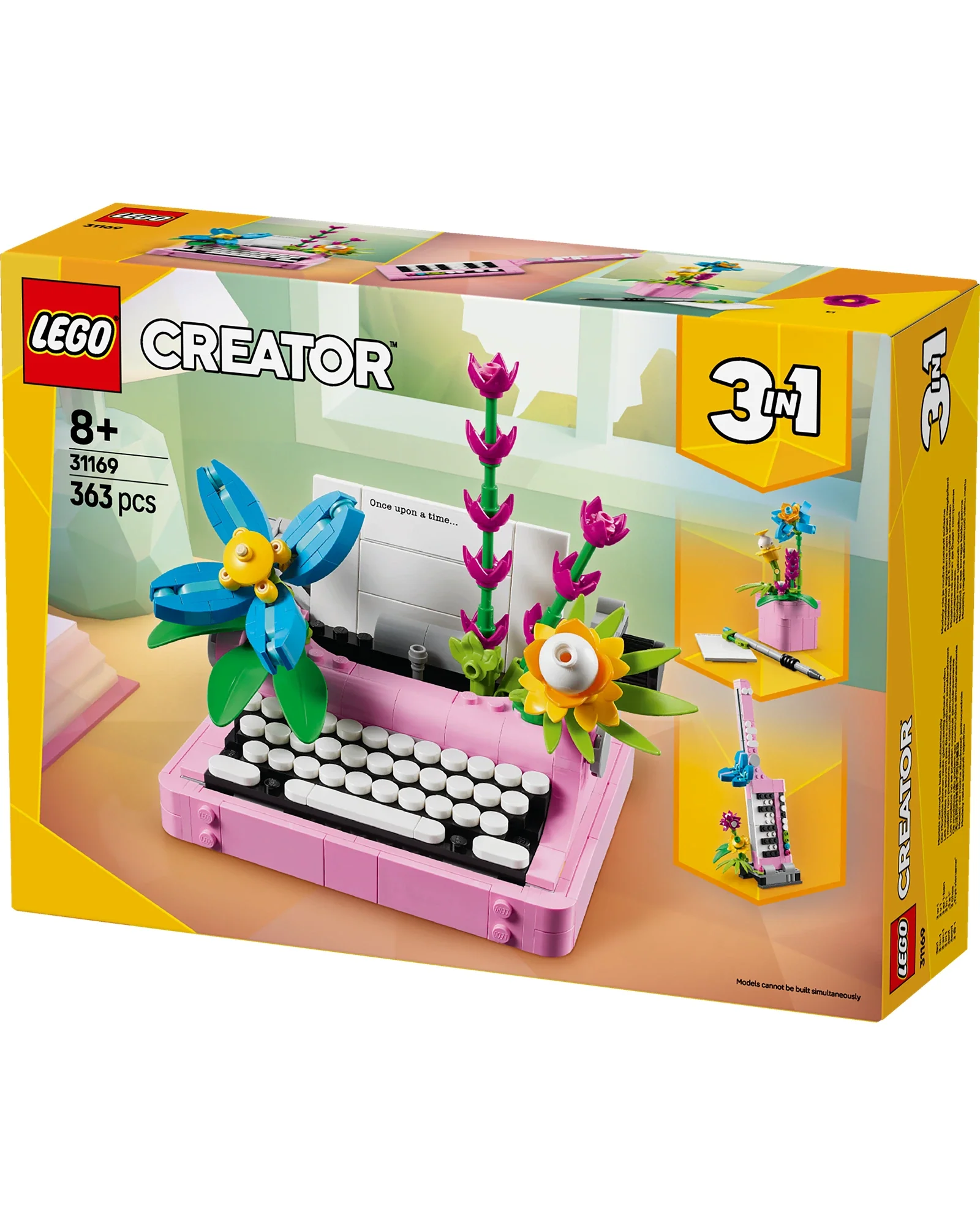 31169 Typewriter with Flowers - Image 5