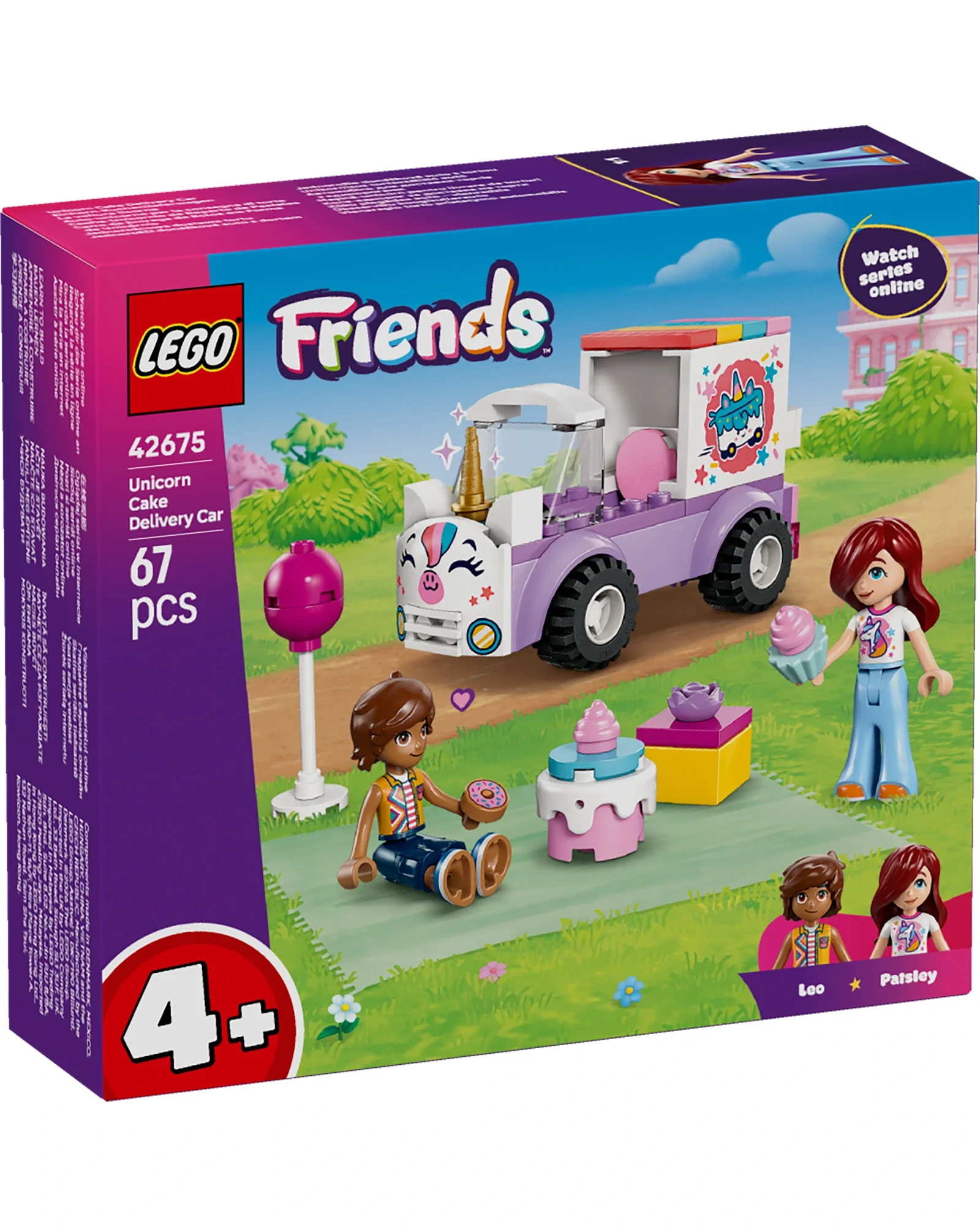 42675 Unicorn Cake Delivery Car