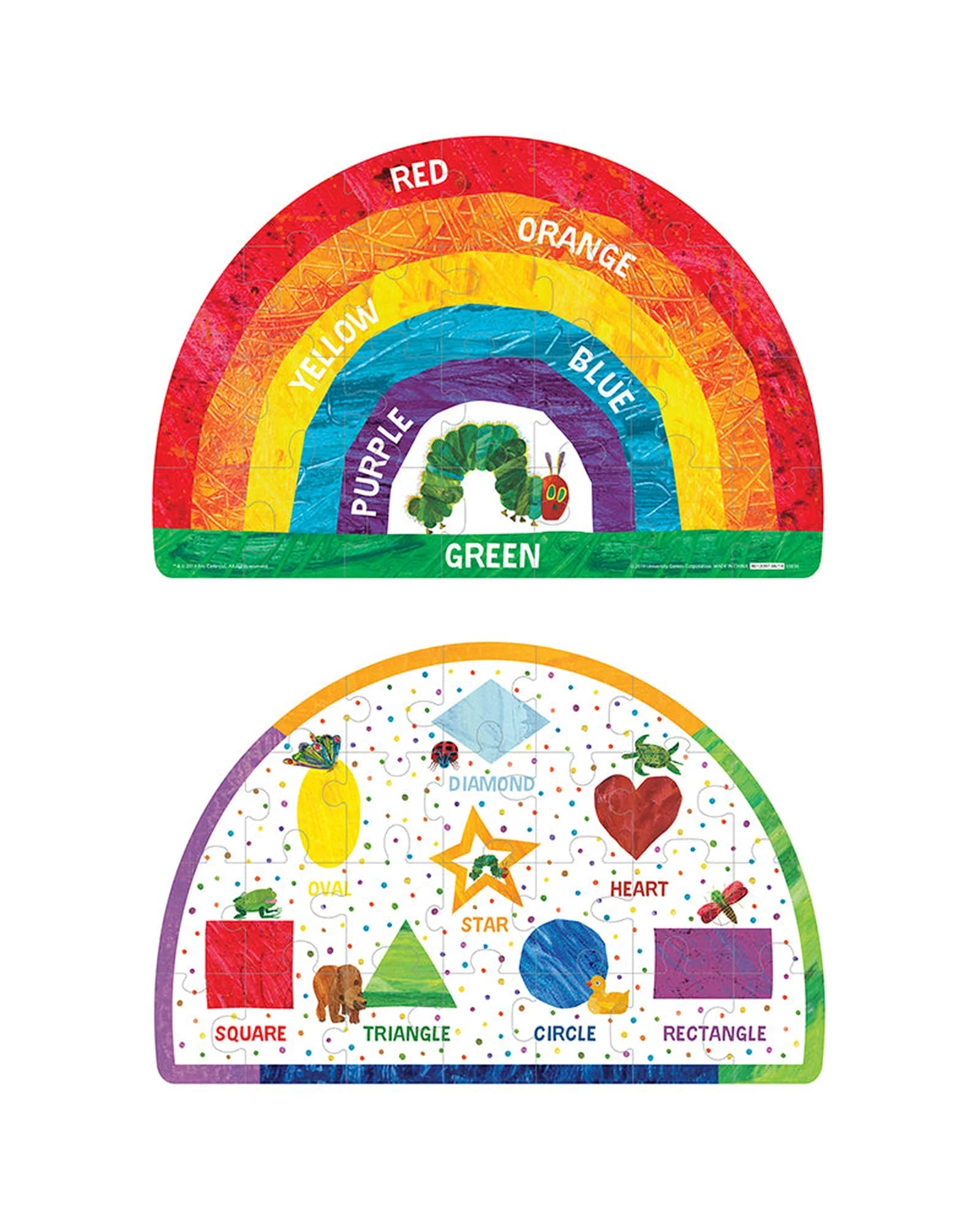 Very Hungry Caterpillar Double Sided Floor Puzzle - Image 2