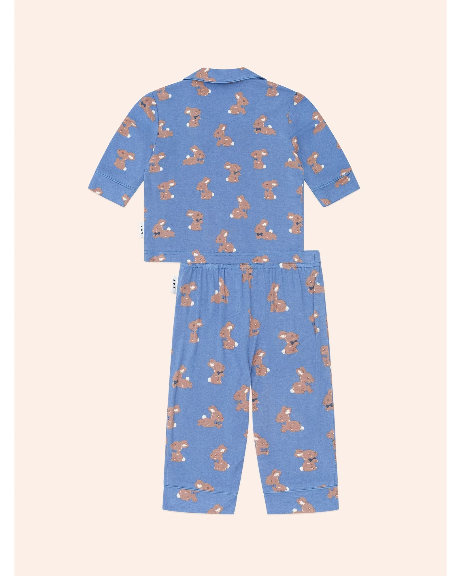 Vintage Blue Bunny Pj Set - Vintage Blue - Image 4