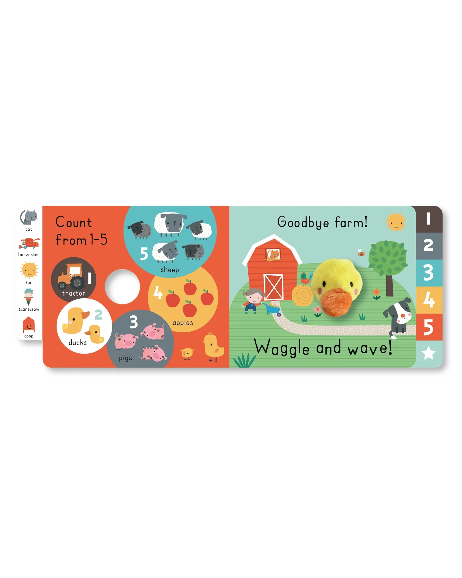 Waggle and Wave Farm Numbers Book - Image 2