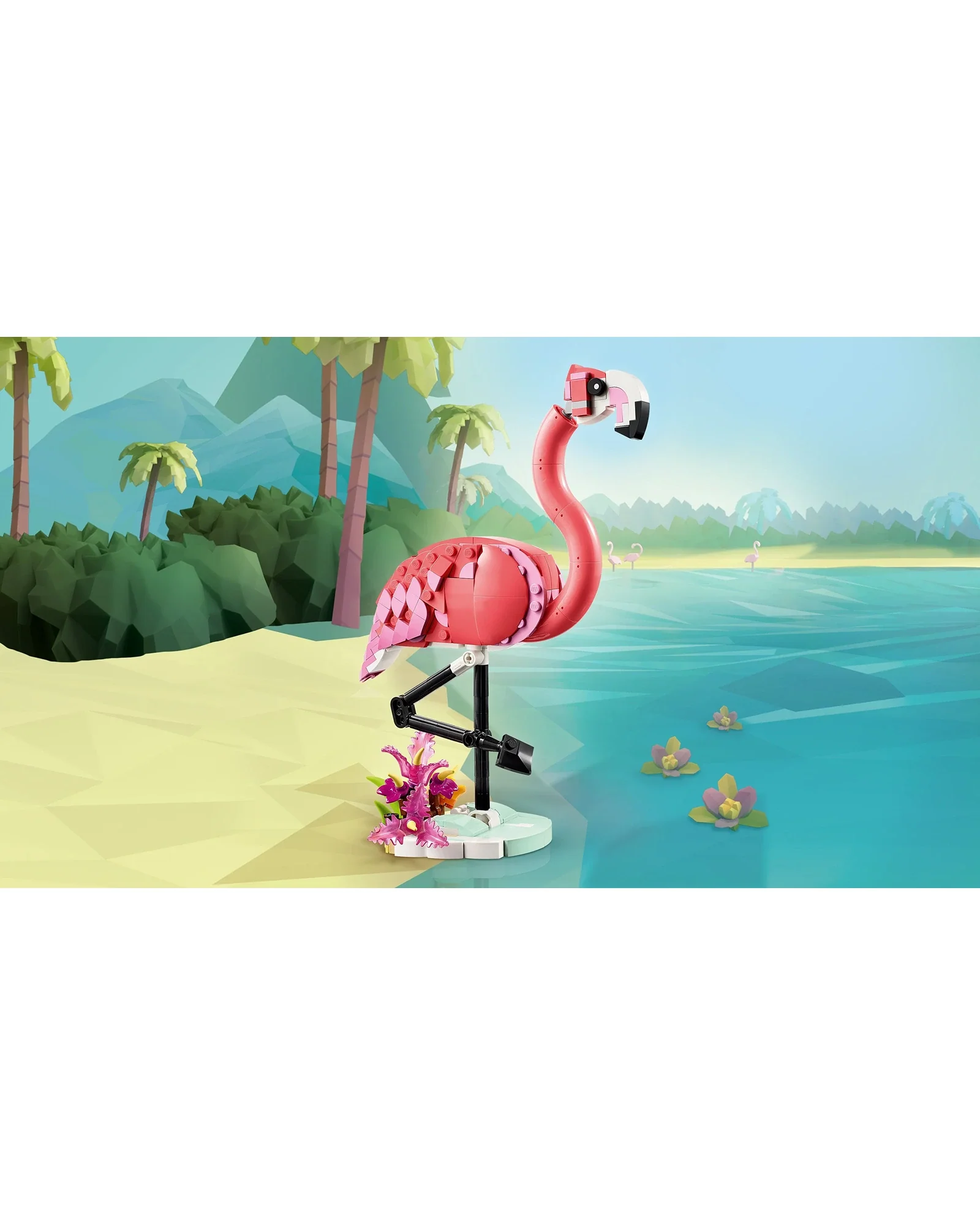 31170 Wild Animal: Pink Flamingo - Image 7