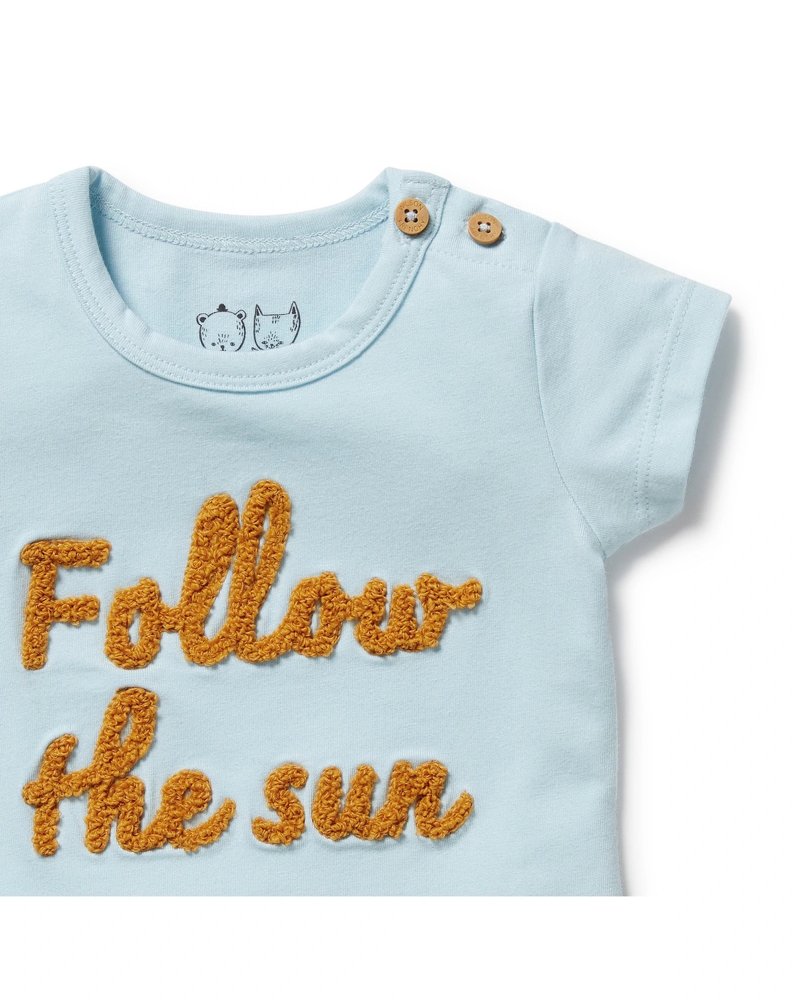 Wilson & Frenchy Follow the Sun Organic Tee 6-12 Months - Image 4
