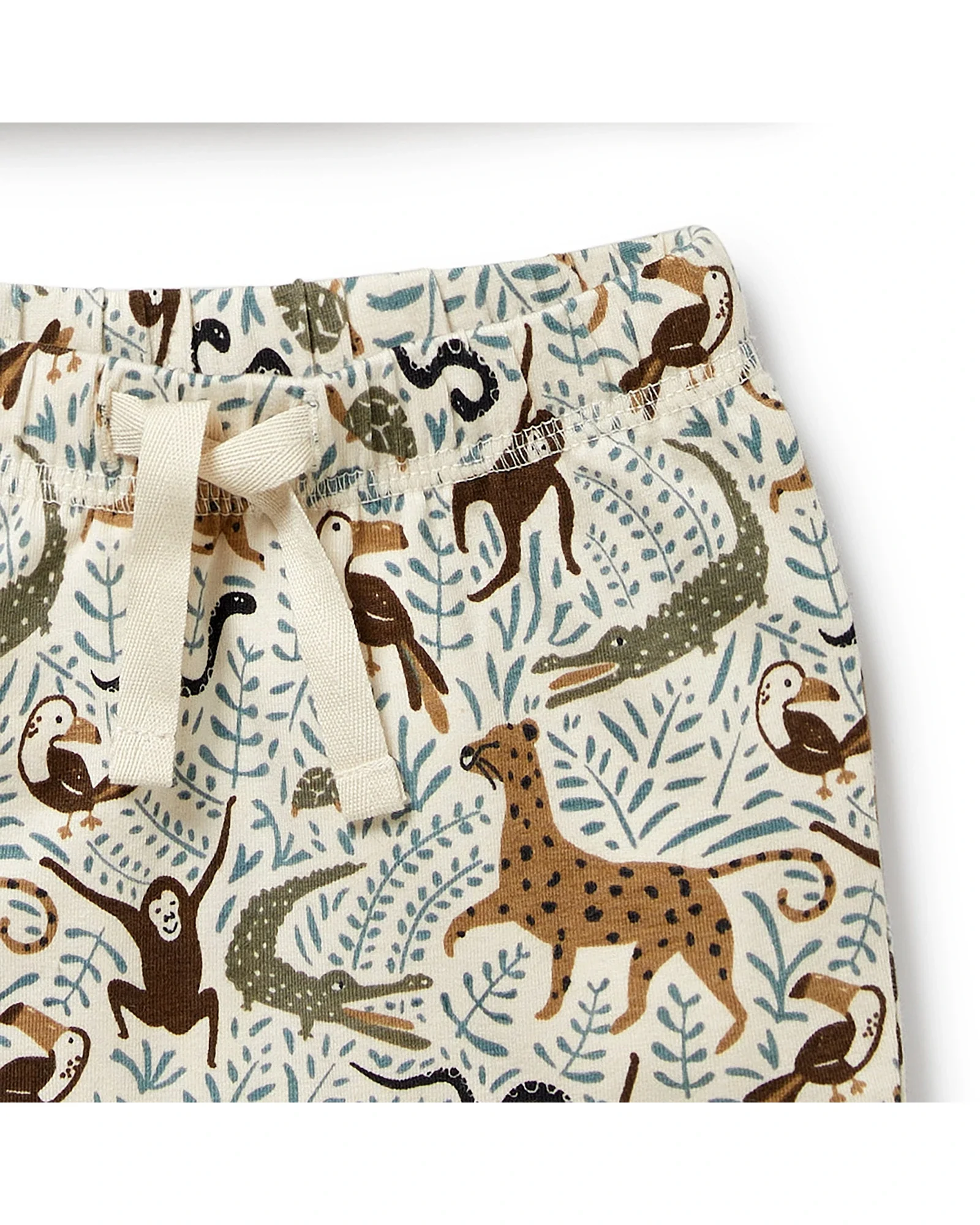 Wilson & Frenchy Mini Jungle Organic Kimono Set 0-3 Months - Image 4