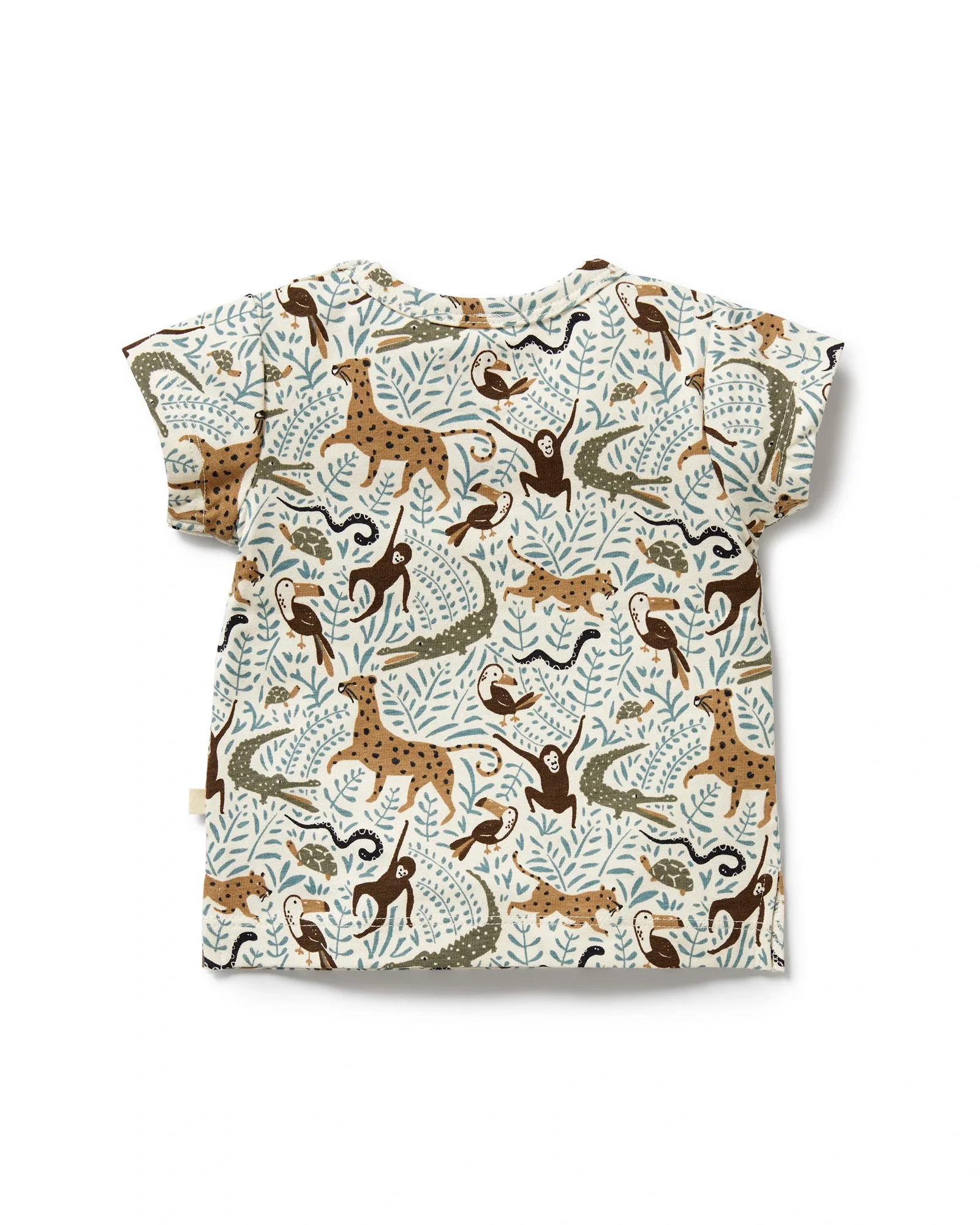 Wilson & Frenchy Mini Jungle Organic Tee 0-3 Months - Image 2