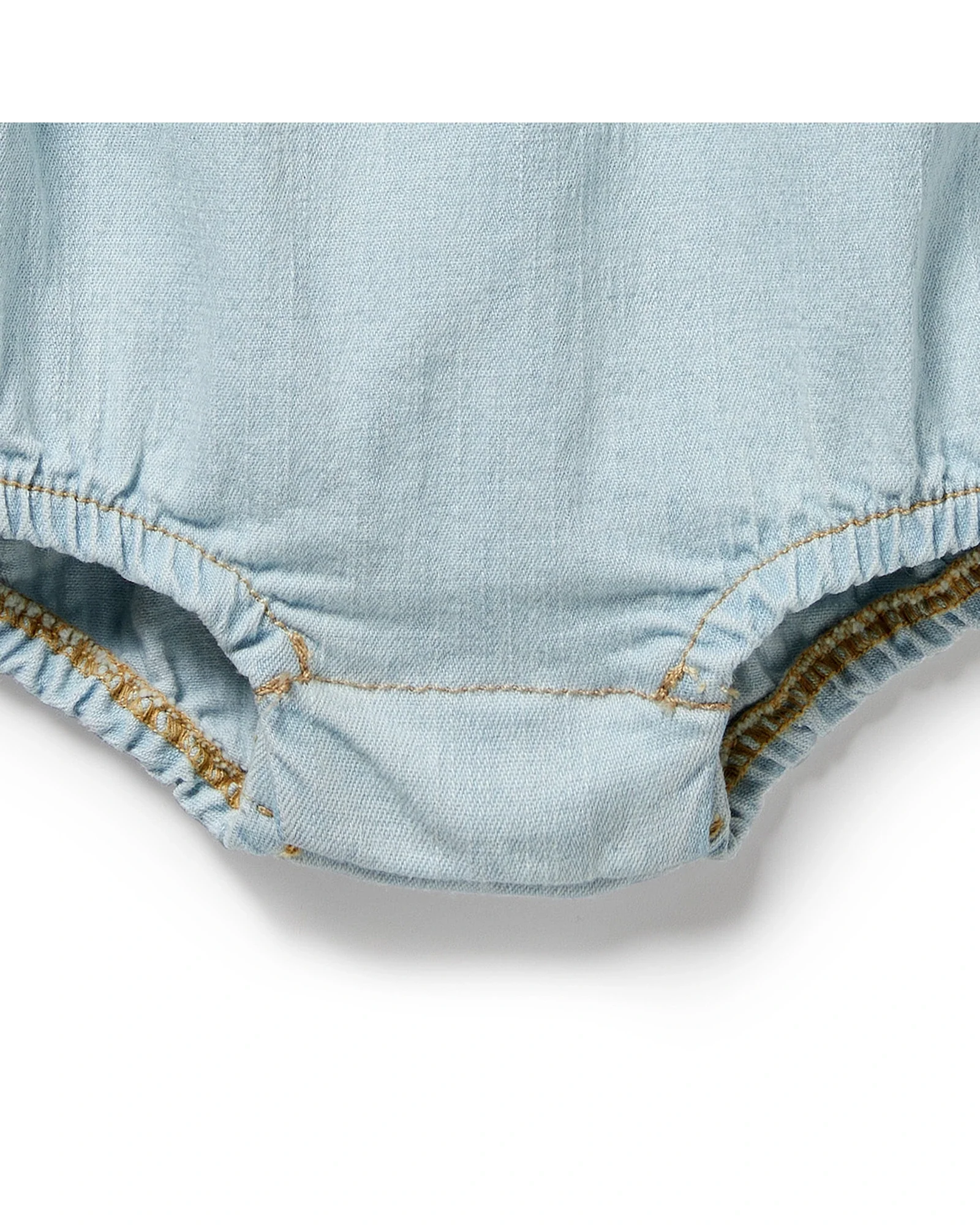 Wilson & Frenchy Organic Denim Bodysuit 18-24 Months - Image 5