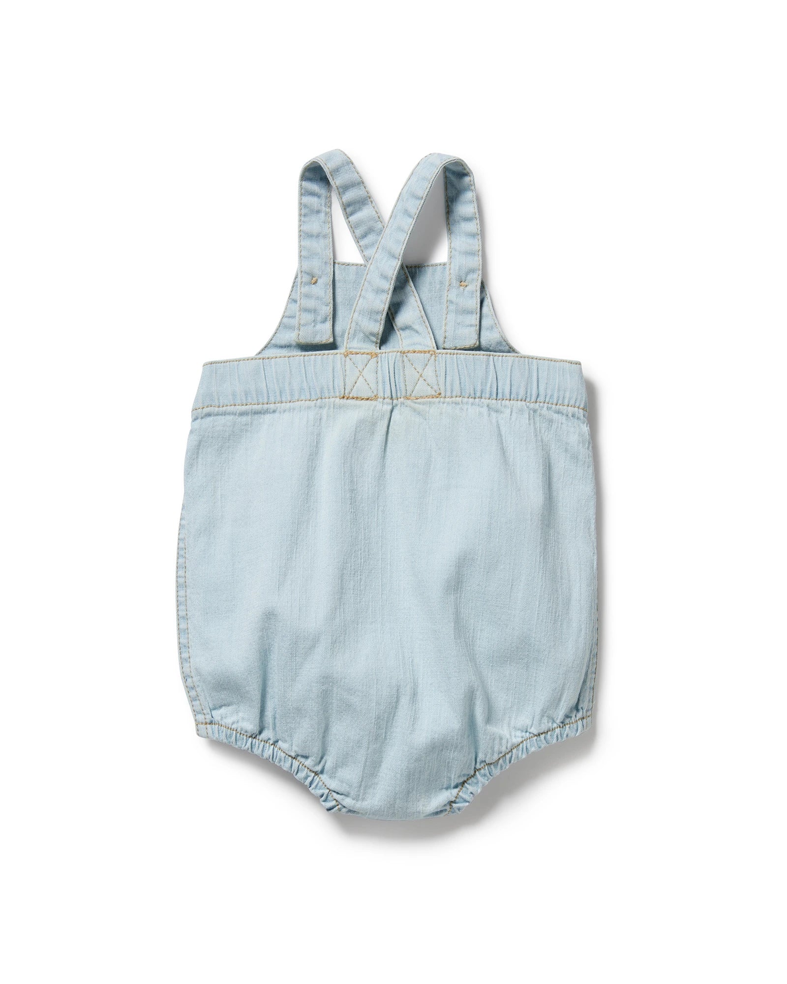 Wilson & Frenchy Organic Denim Bodysuit 3-6 Months - Image 3