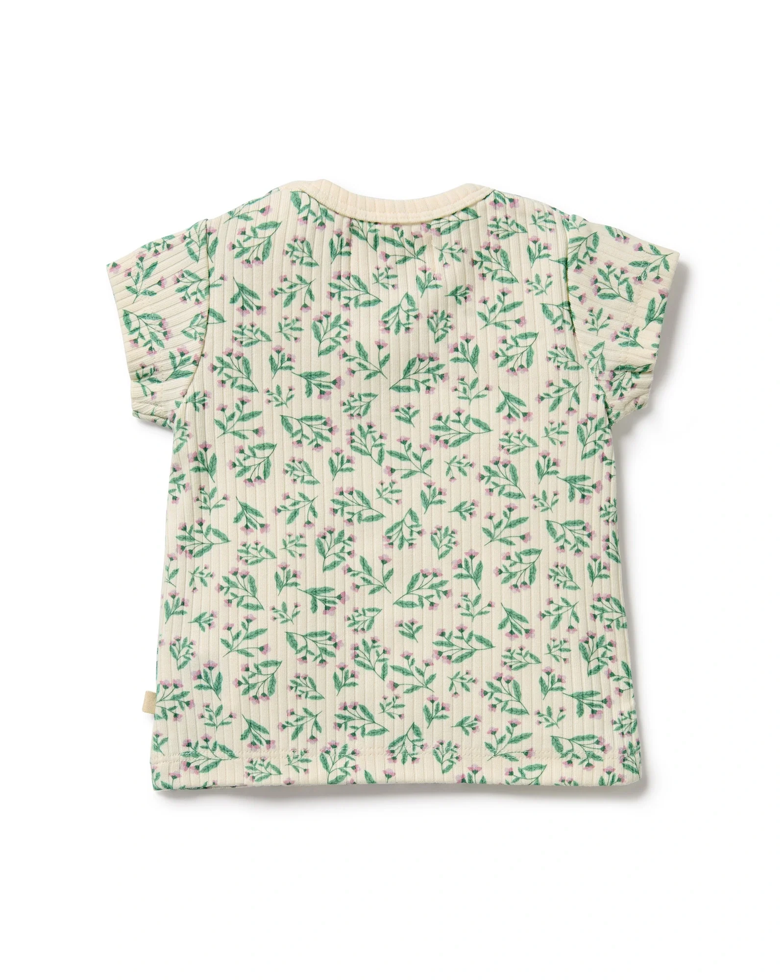 Wilson & Frenchy Periwinkle Organic Tee 0-3 Months - Image 2