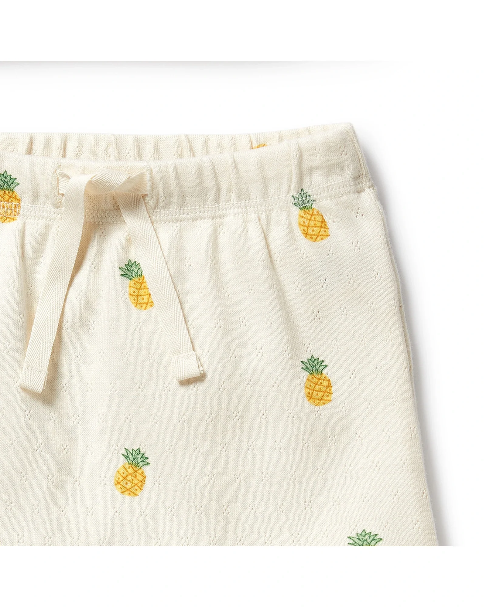 Wilson & Frenchy Piney Pals Organic Pointelle Kimono Set 0-3 Months - Image 4