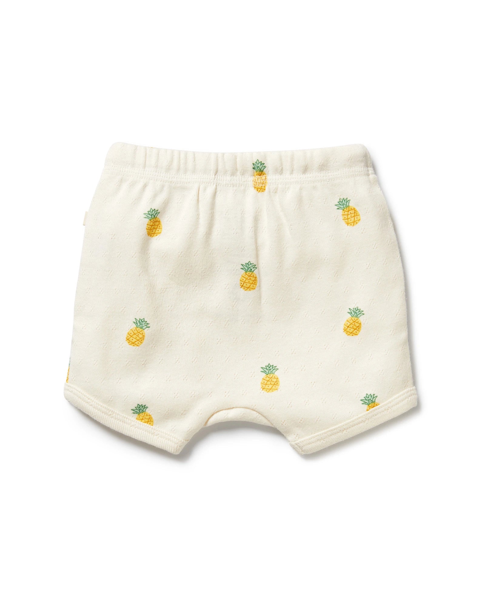 Wilson & Frenchy Piney Pals Organic Pointelle Short 0-3 Months - Image 3