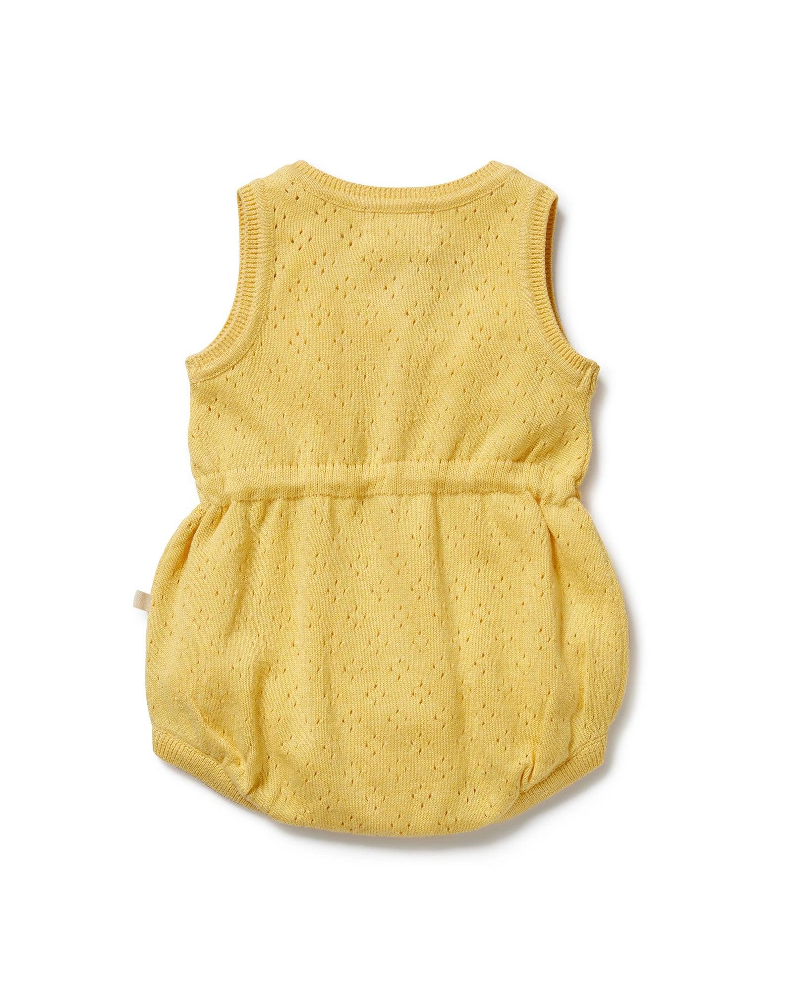 Wilson & Frenchy Sunny Sorbet Organic Knitted Tie Bodysuit 0-3 Months - Image 2