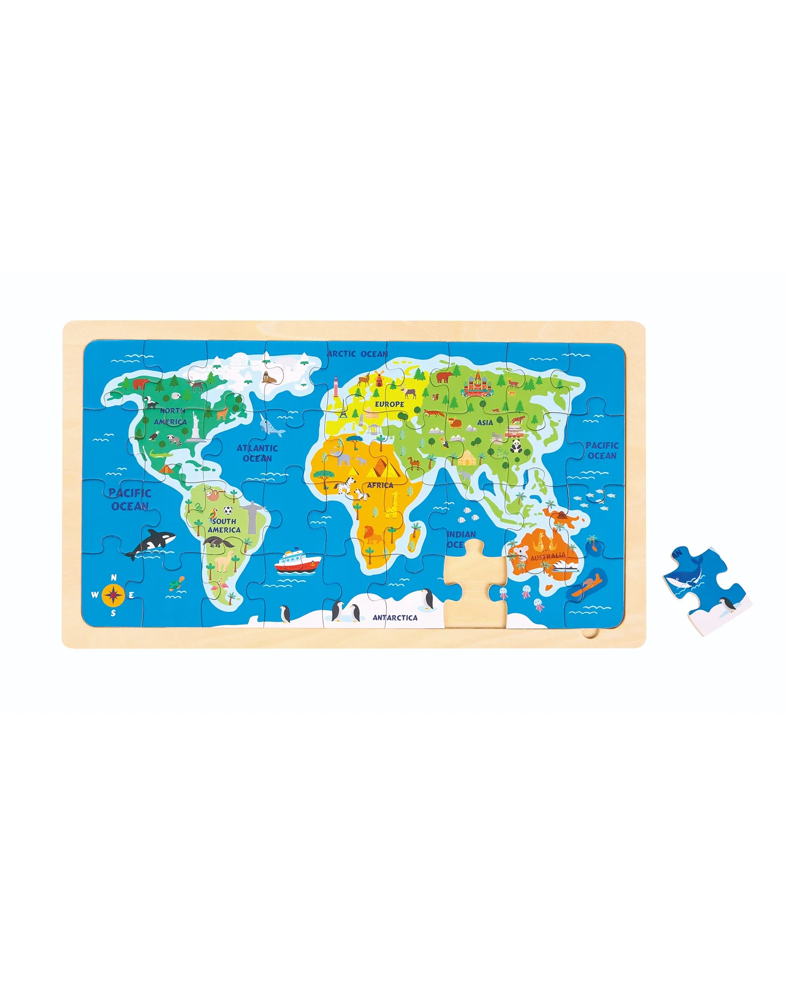 World Map Puzzle - Image 2