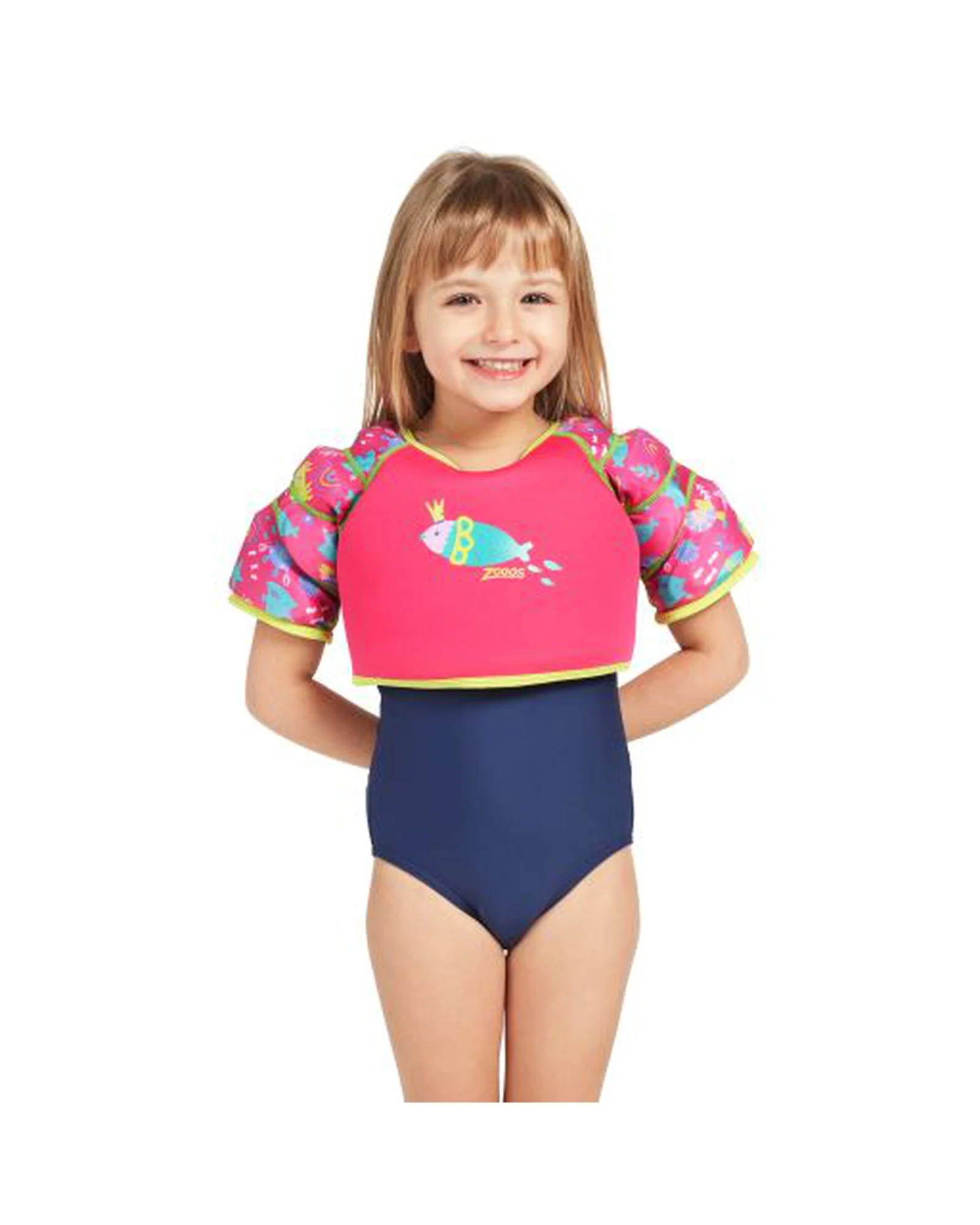 Zoggs Water Wings Vest Pink 1 2 - Image 4